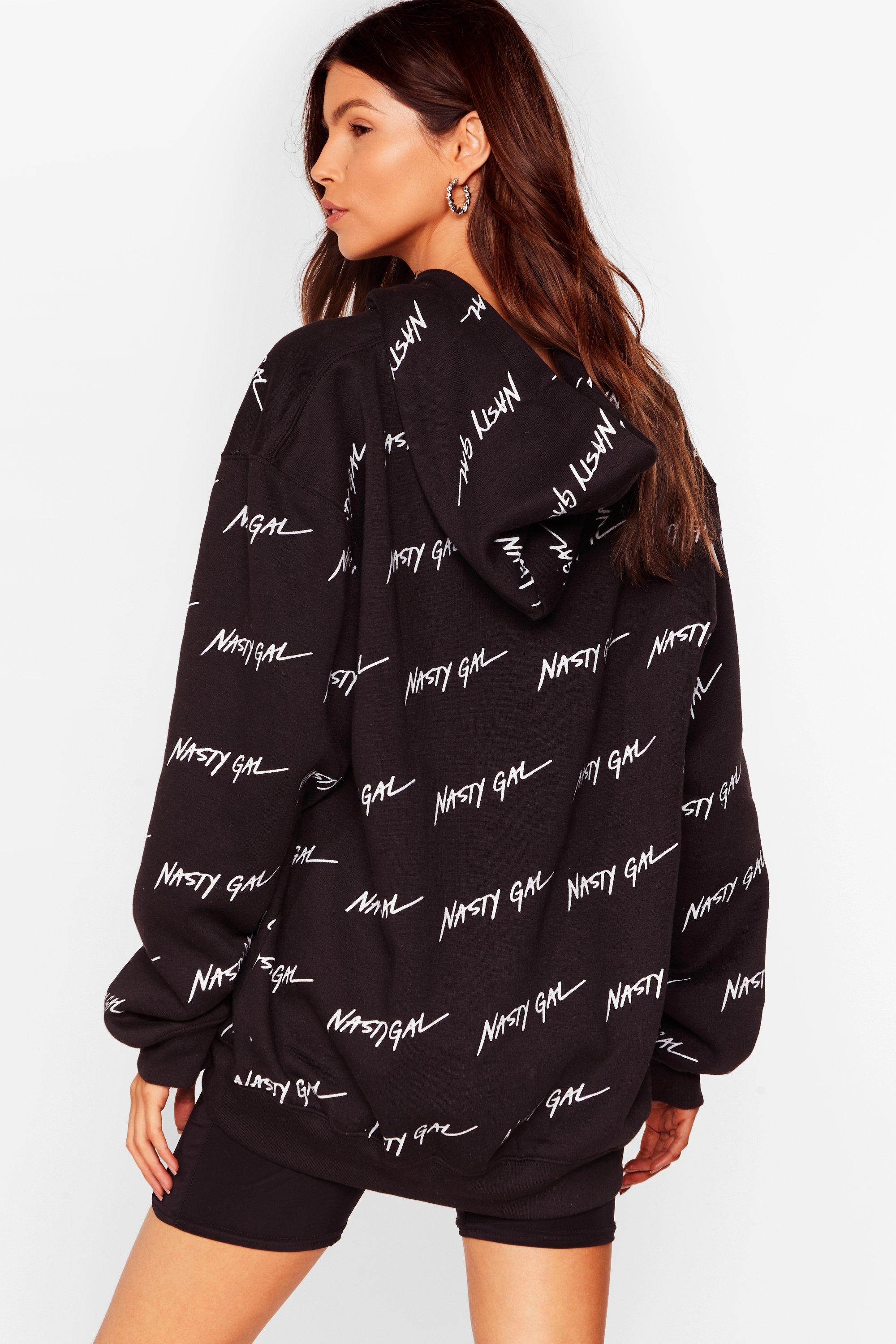 Nasty gal oversized hoodie hot sale