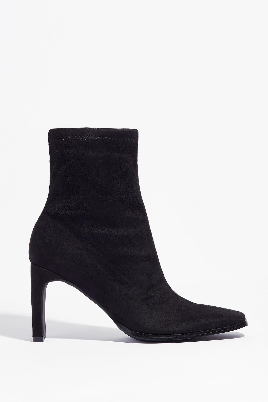 Sock It to Me Pointed Heeled Boots image number 1