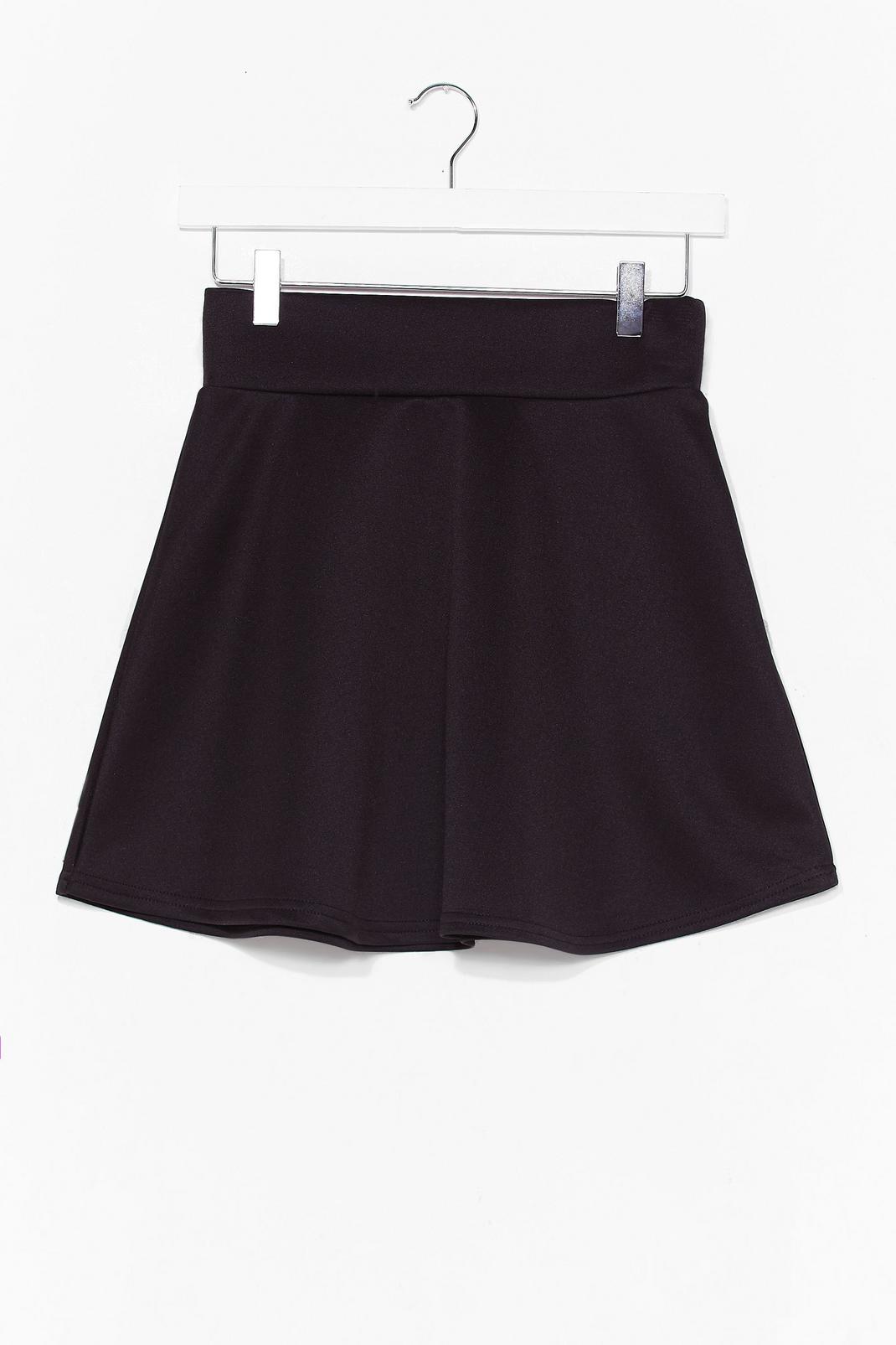 Dressed to Frill High-Waisted Mini Skirt image number 1