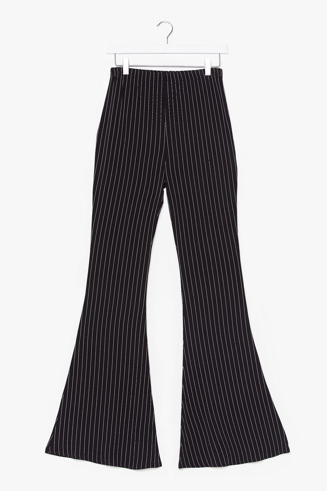 If the Pinstripe is Right Flare Pants image number 1