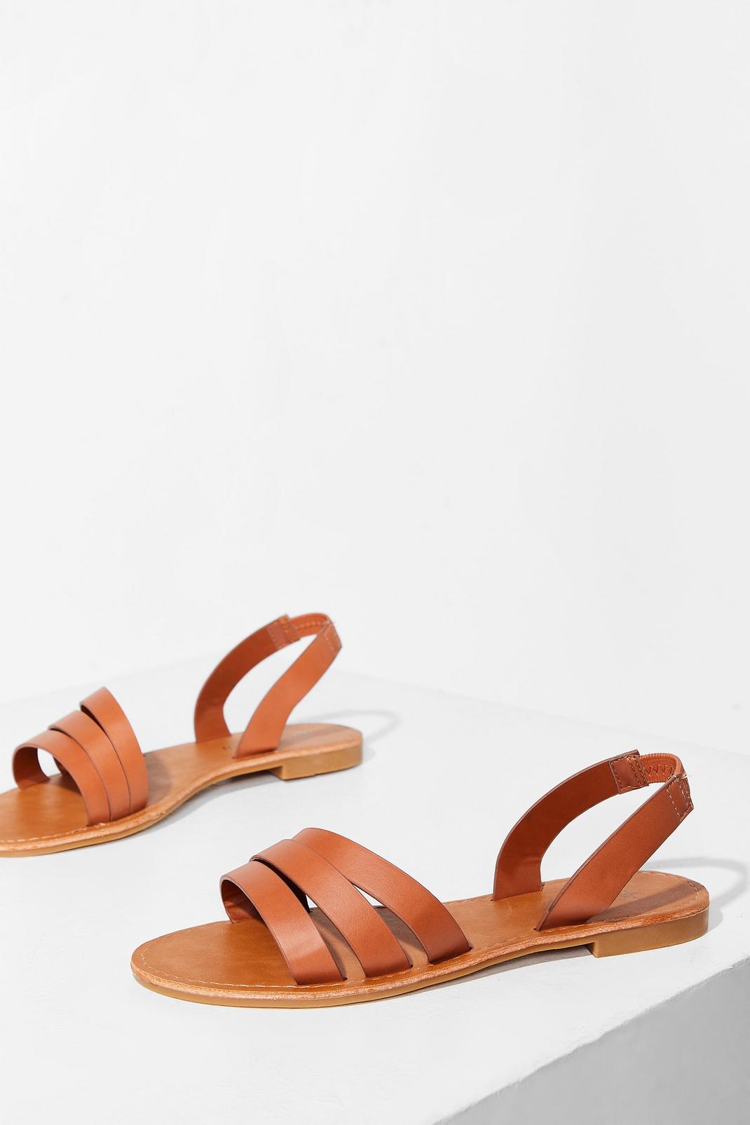 extra wide fit flat sandals