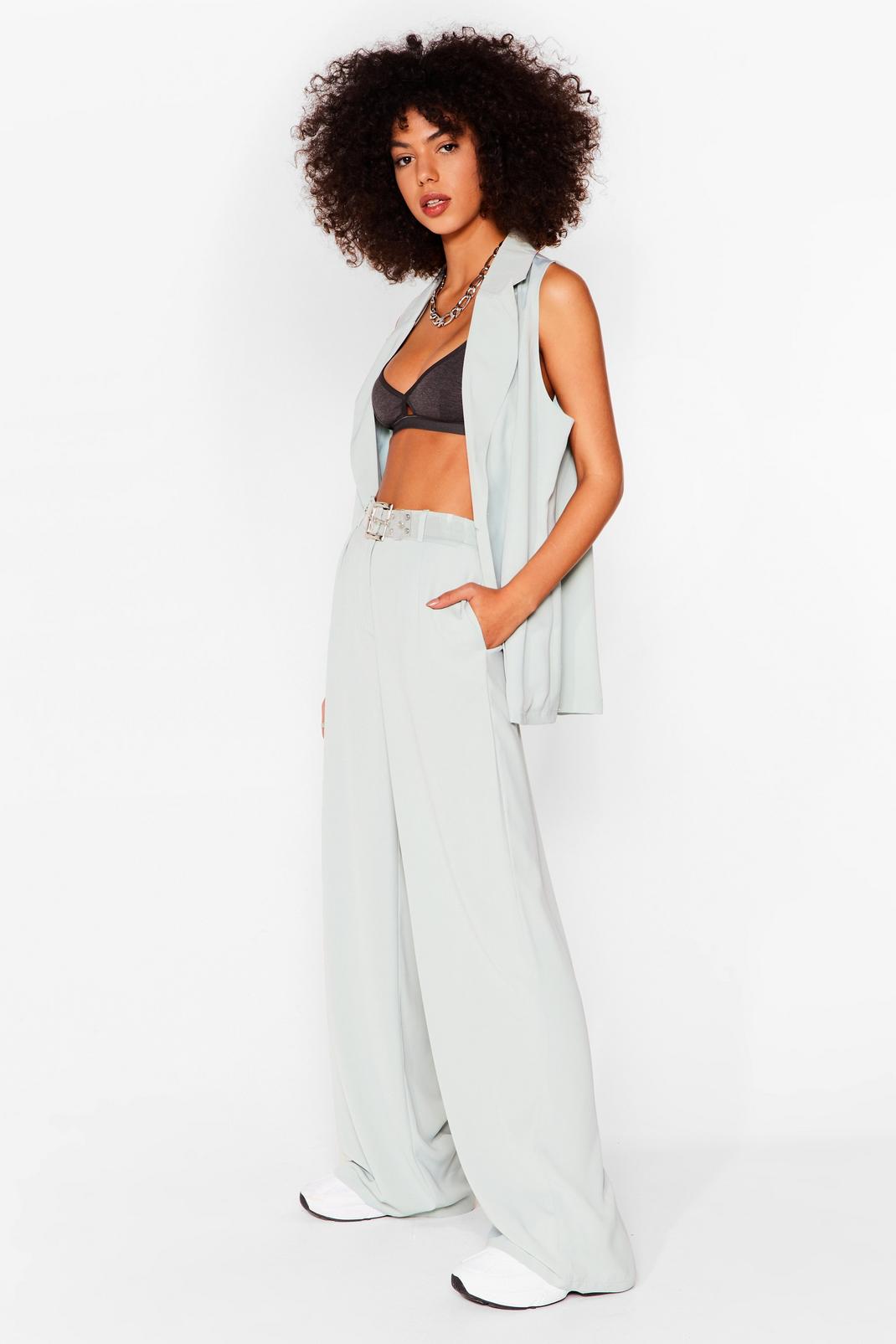 Tailored Loose Wide Leg Pants image number 1