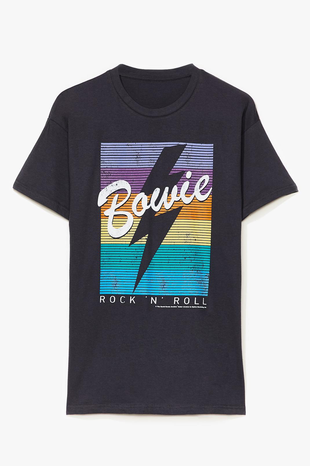 Dance the Blues Bowie Graphic Band Tee image number 1