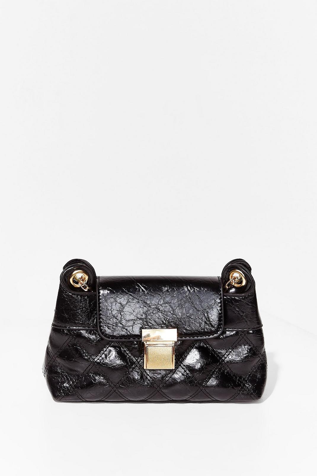 WANT Don't Quilt Faux Leather Crossbody Bag image number 1