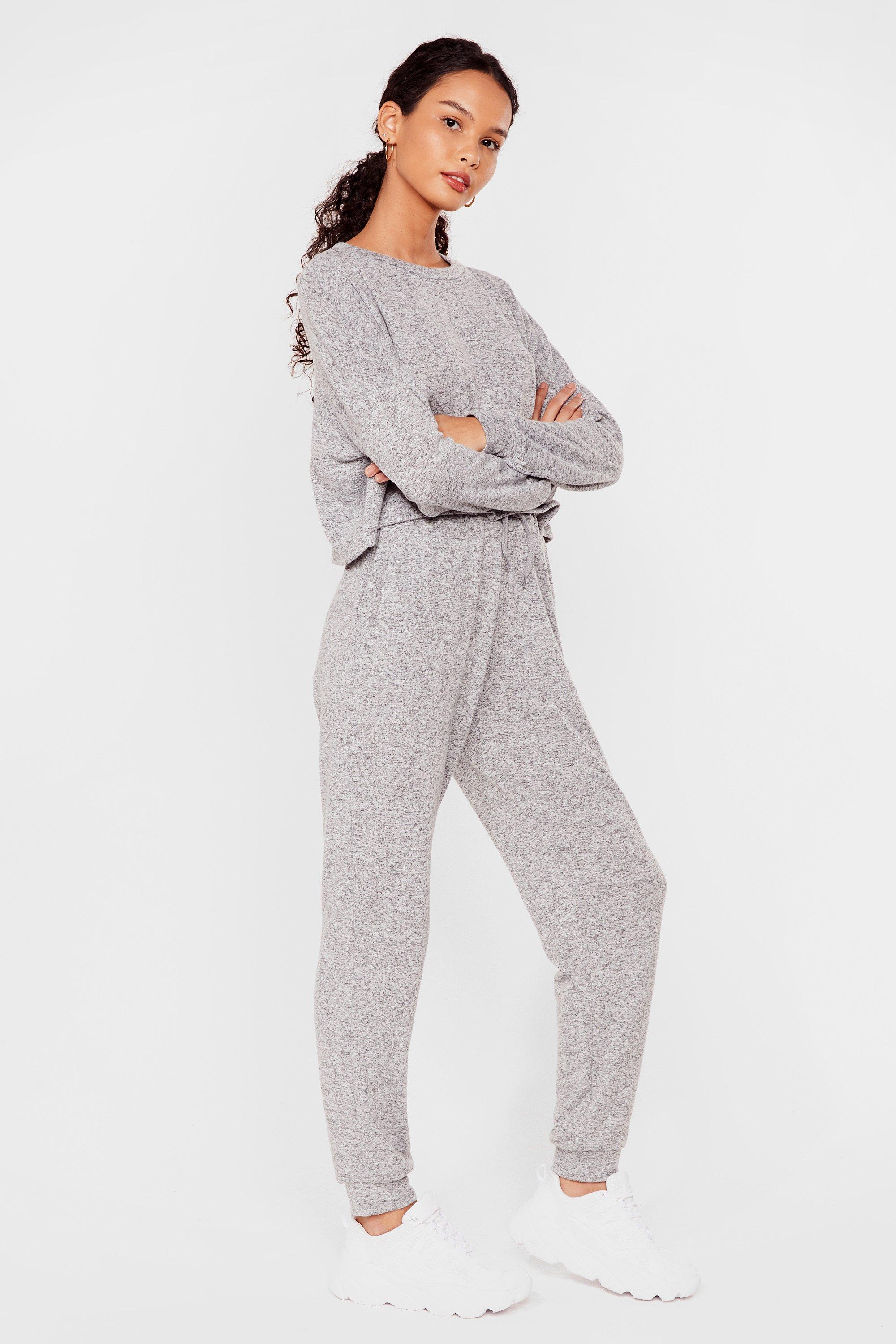 nasty gal grey joggers