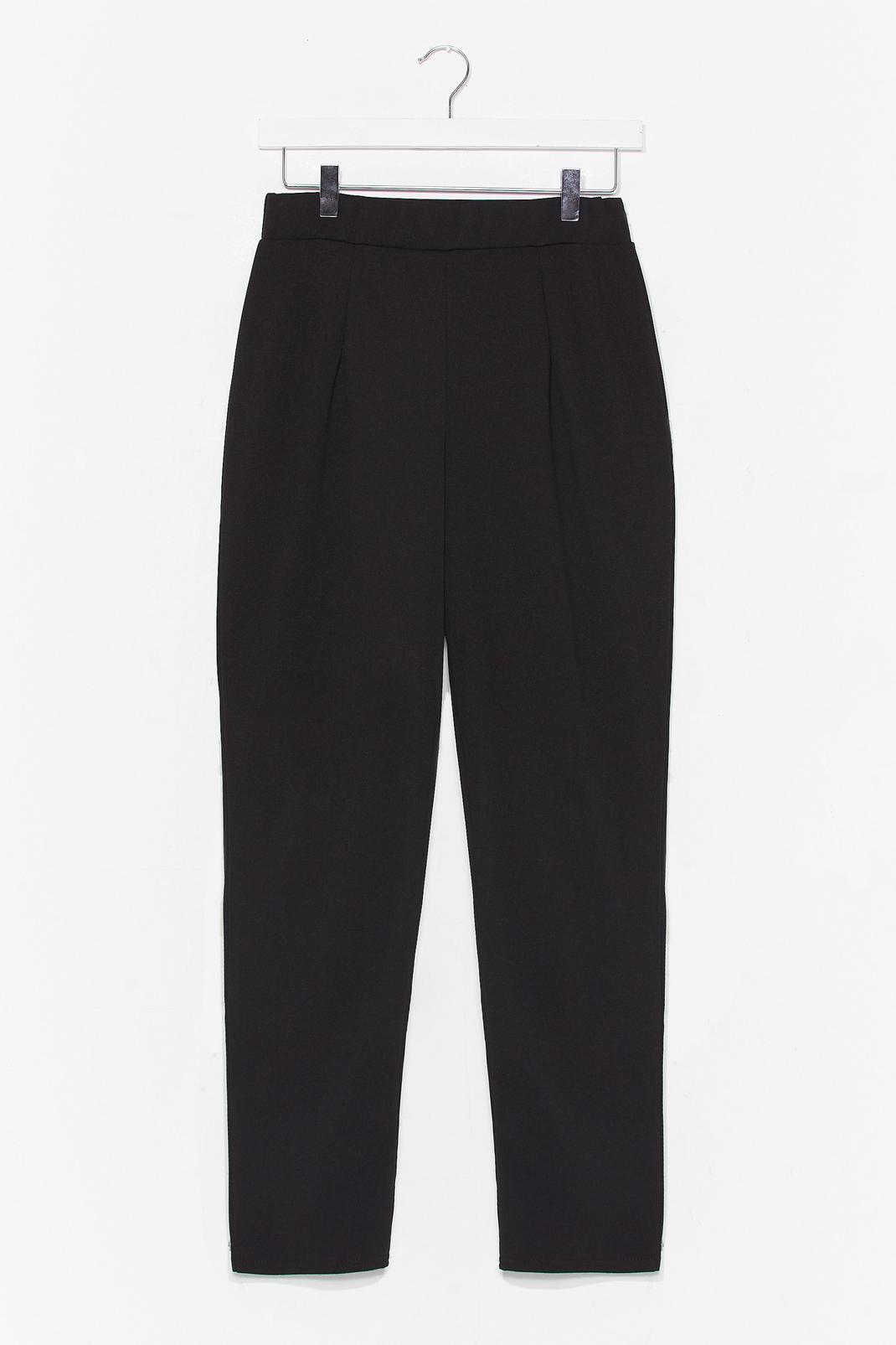 She's the Boss High-Waisted Tapered Trousers image number 1