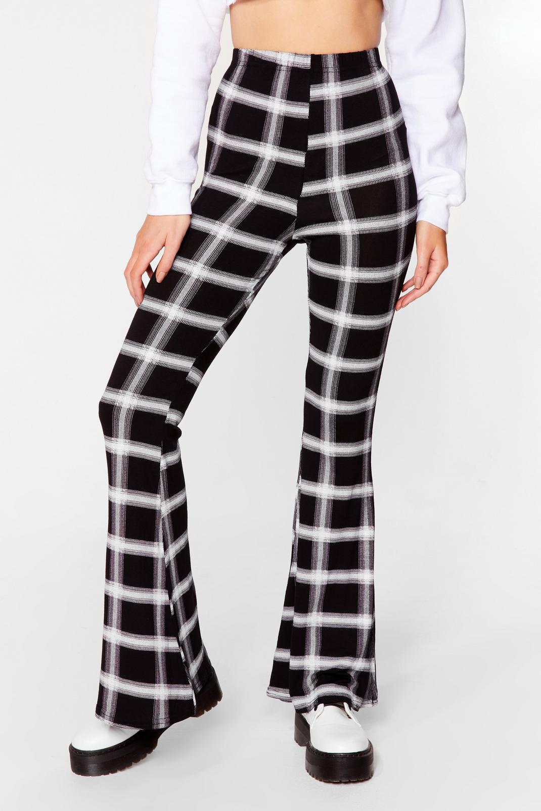 How Flare You Check High-Waisted Trousers image number 1