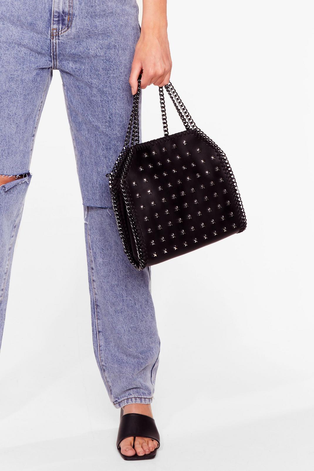 105 WANT Studded Chain Crossbody Bag image number 2