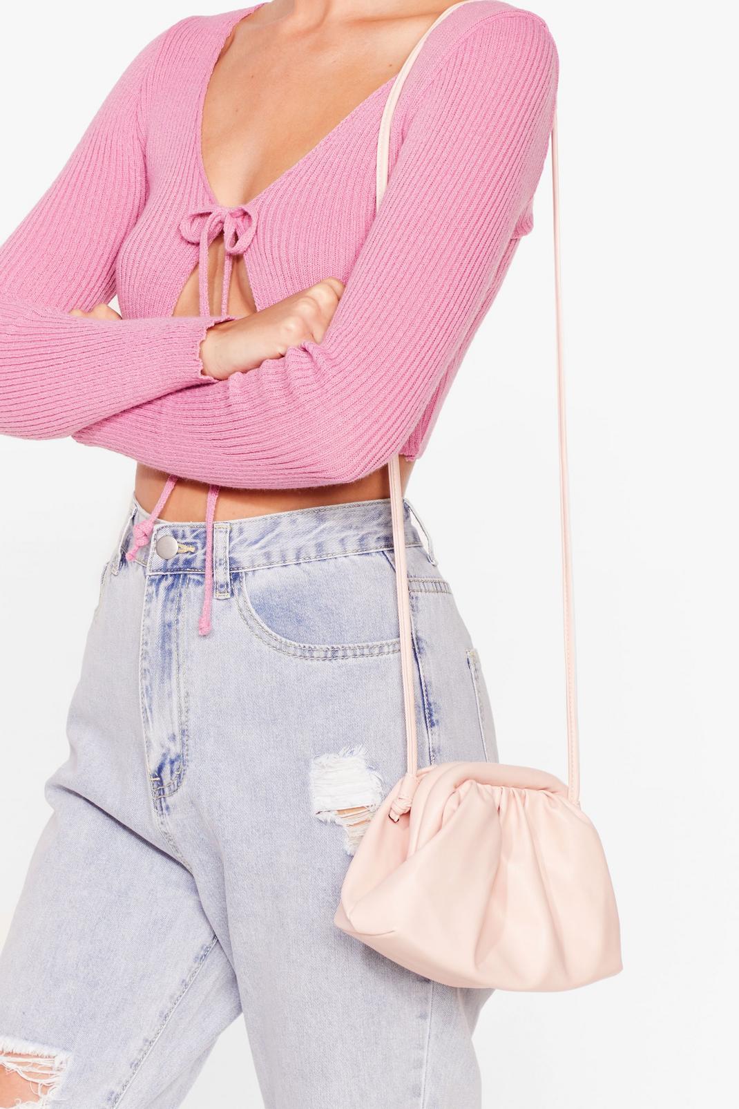 Pink WANT Slouchy Crossbody Bag image number 1