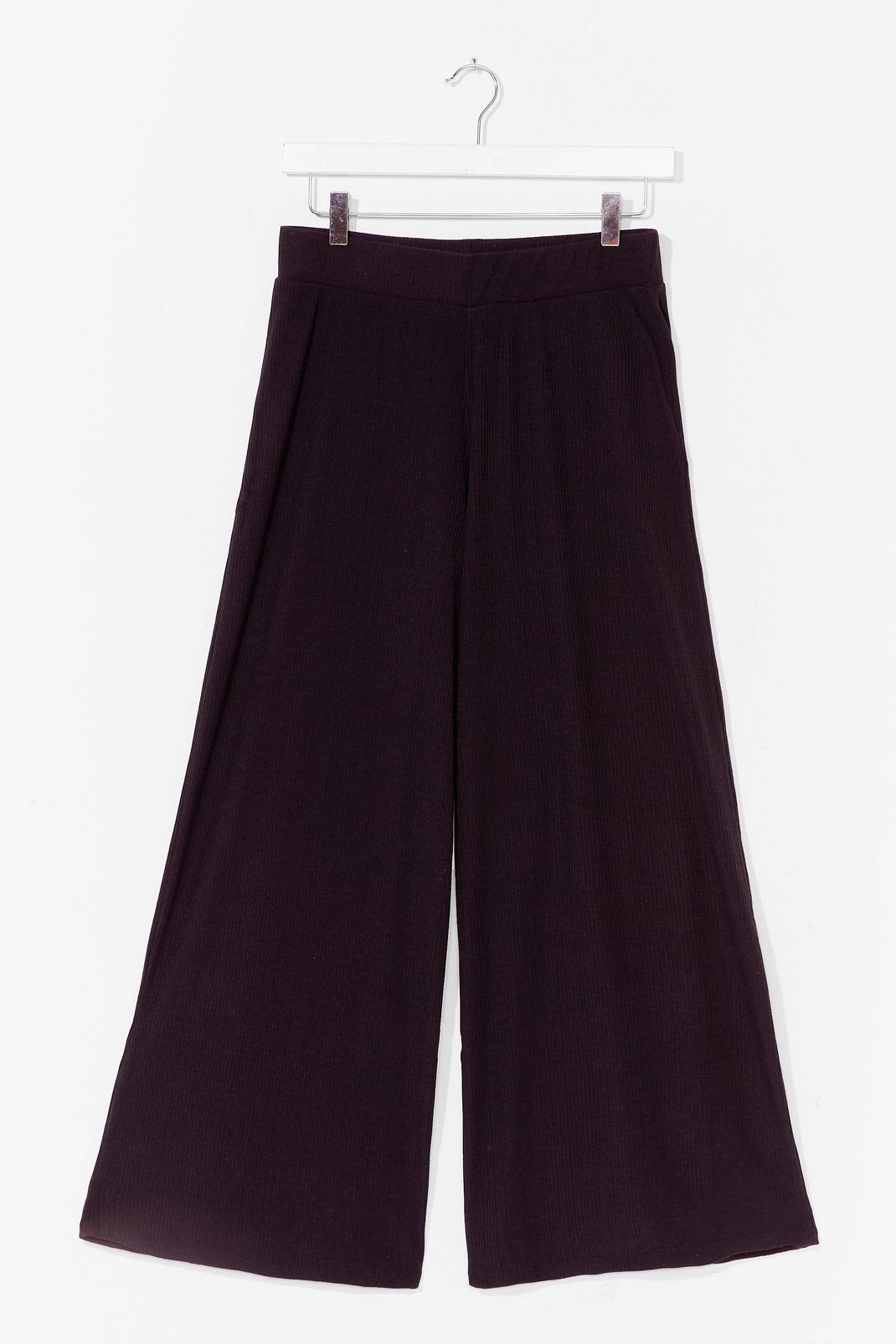 We Love You Culotte Wide-Leg Pants image number 1