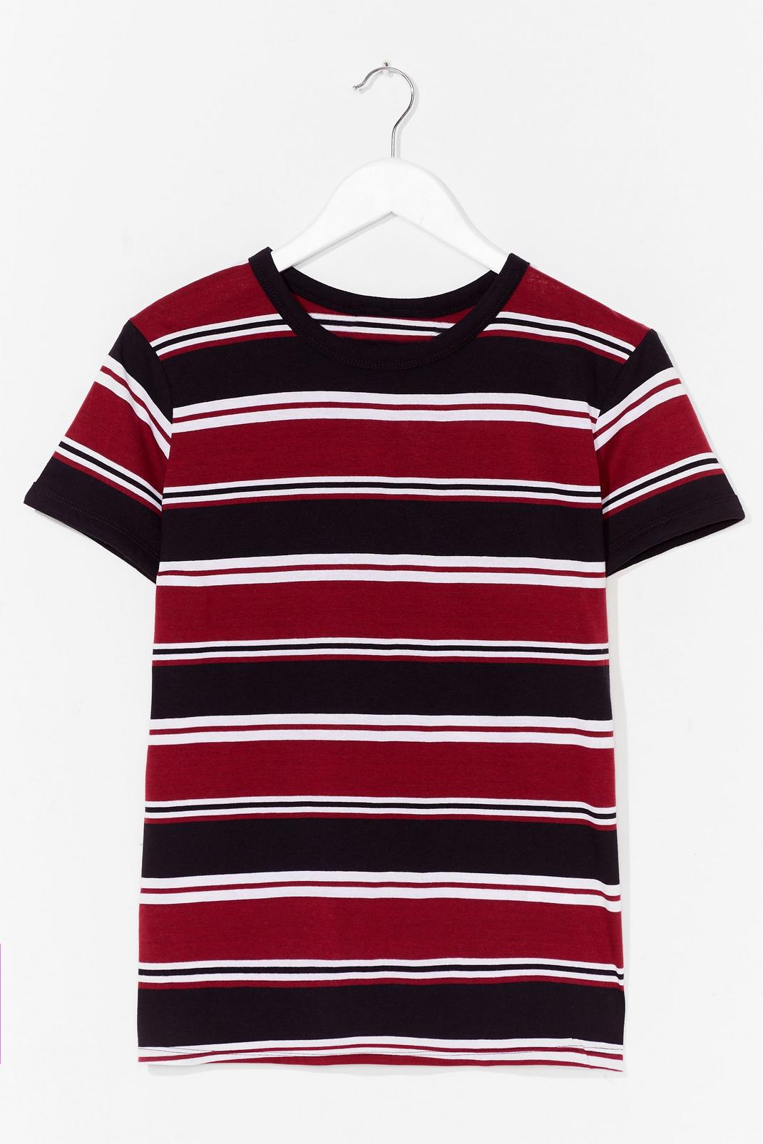 Stripe Right Relaxed Tee image number 1