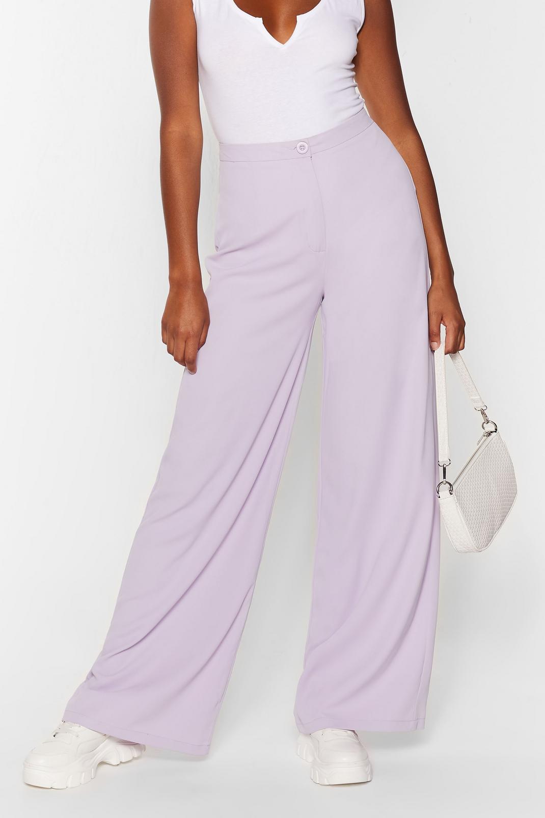 Good for You Tailored Wide-Leg Trousers image number 1