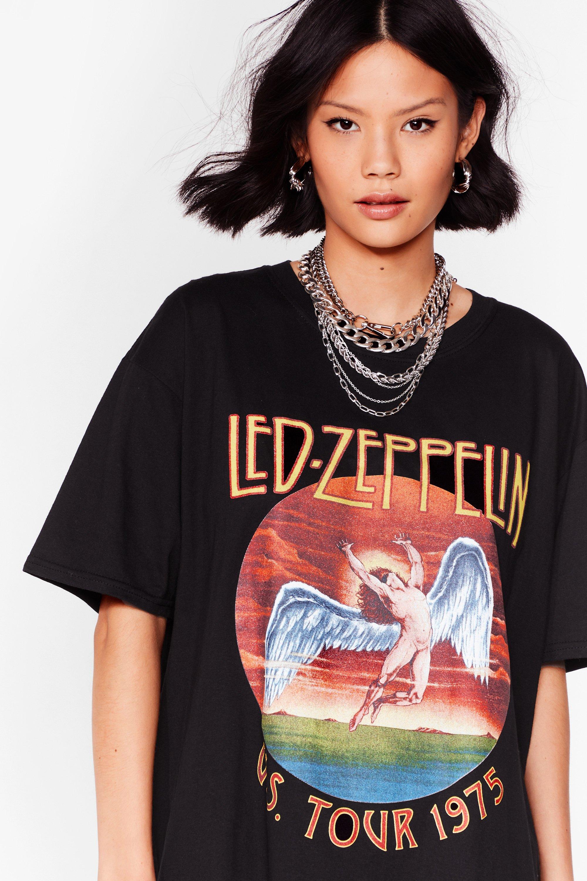 Led zeppelin store t shirt dress