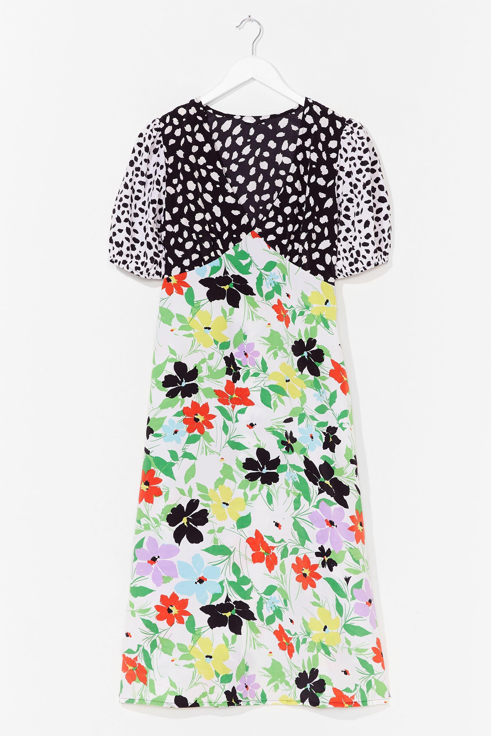 white midi tea dress