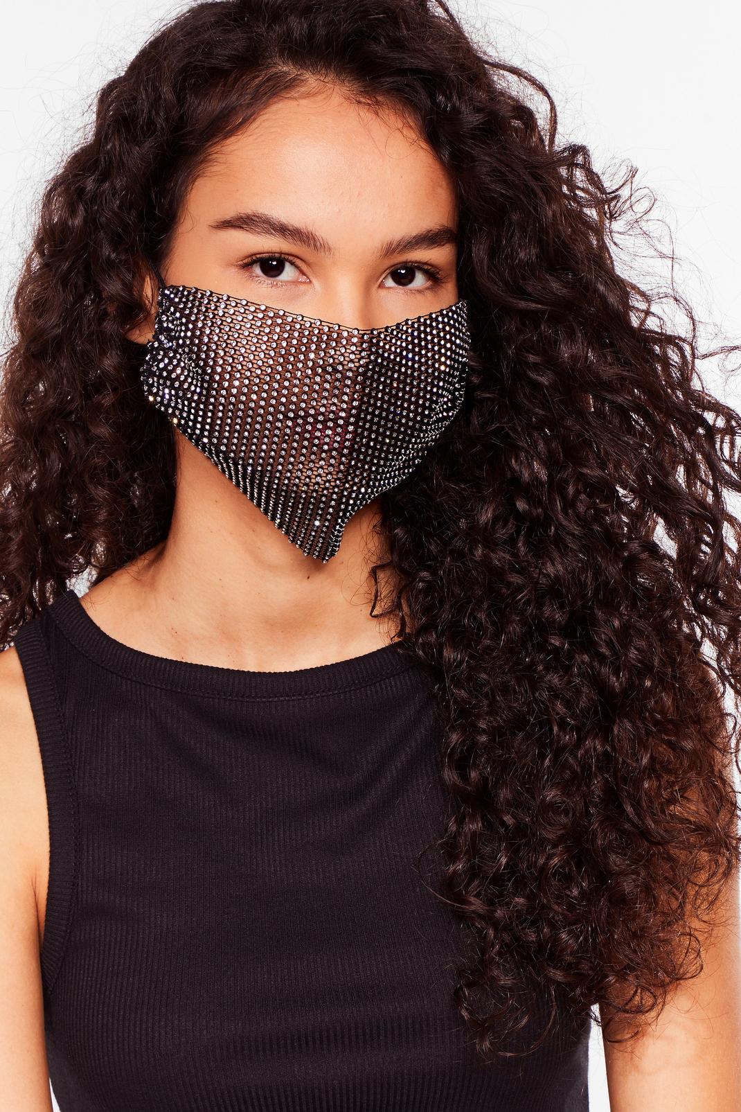 Your Precious Words Fashion Face Mask image number 1