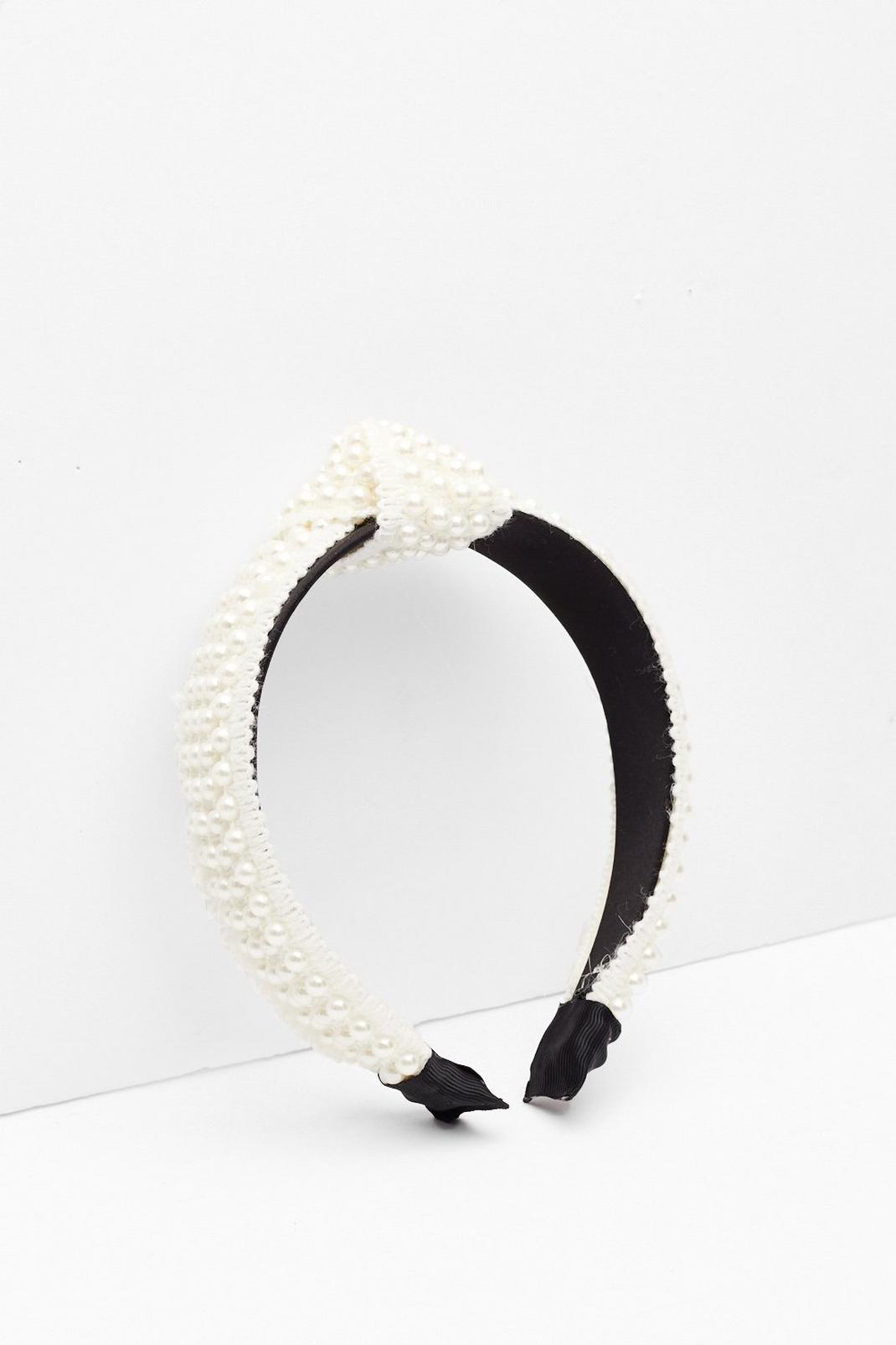 I See You Pearl-Inspired Knot Headband image number 1