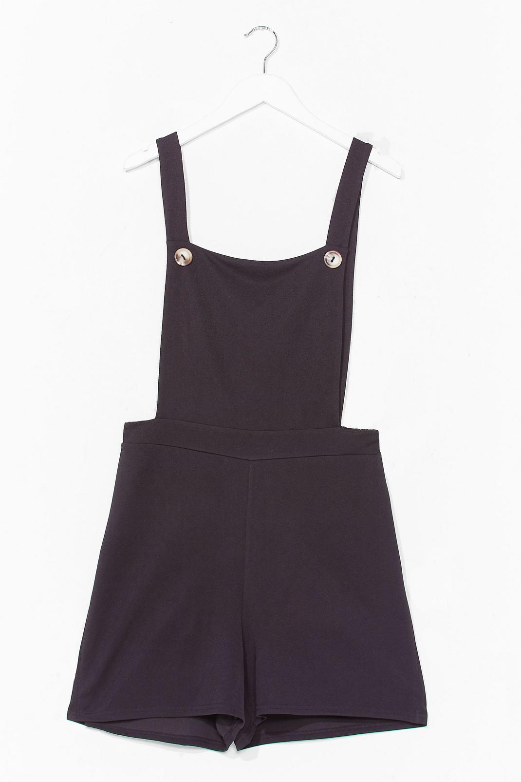 Put in the Work Dungarees Playsuit image number 1