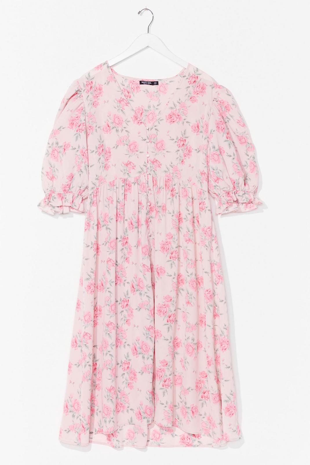 Bud Thing Going On Plus Floral Midi Dress image number 1