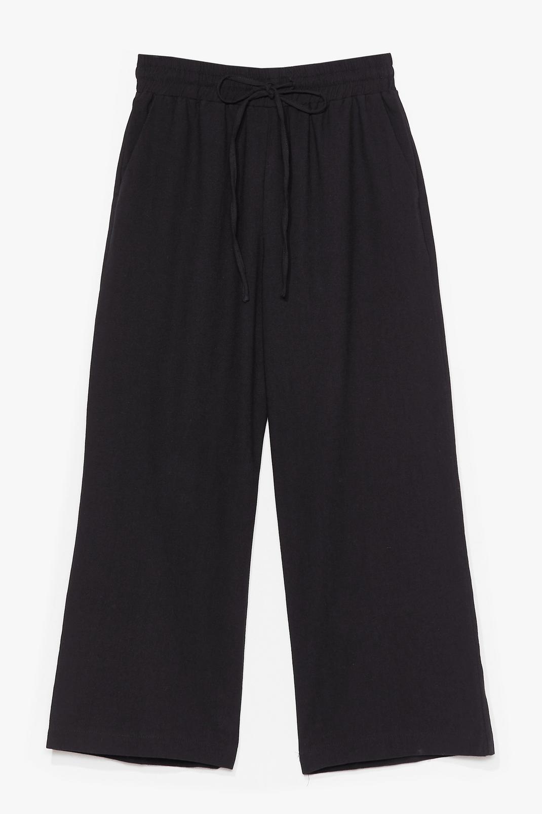 Time to Waist High-Waisted Cropped Pants image number 1