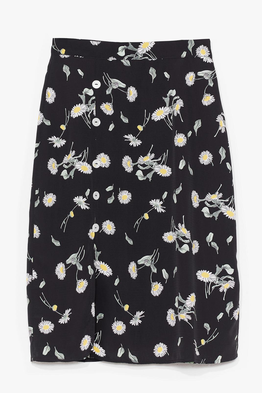 Before You Grow Floral Midi Skirt image number 1