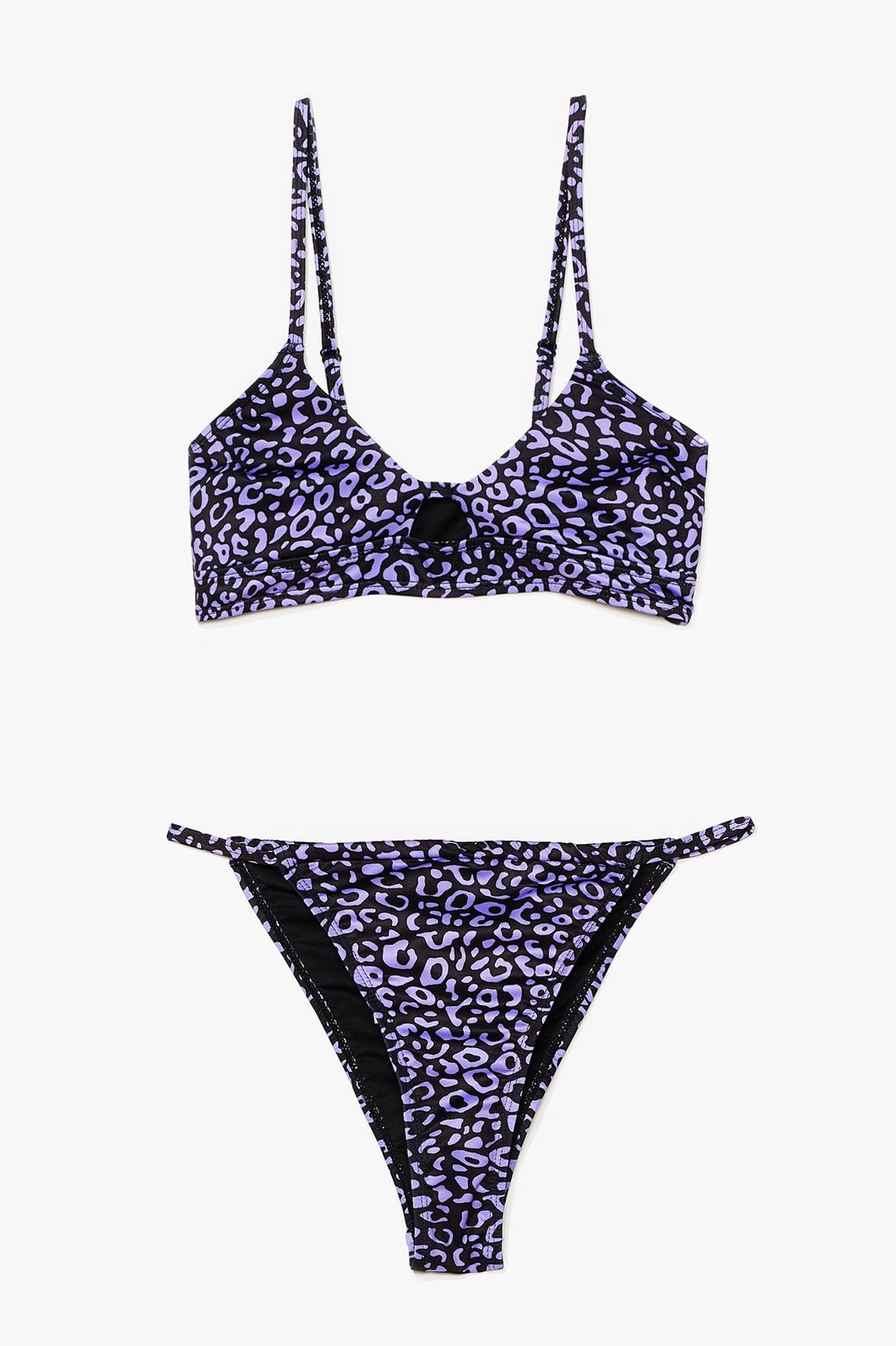 Paws the Summer Leopard Bikini Set image number 1