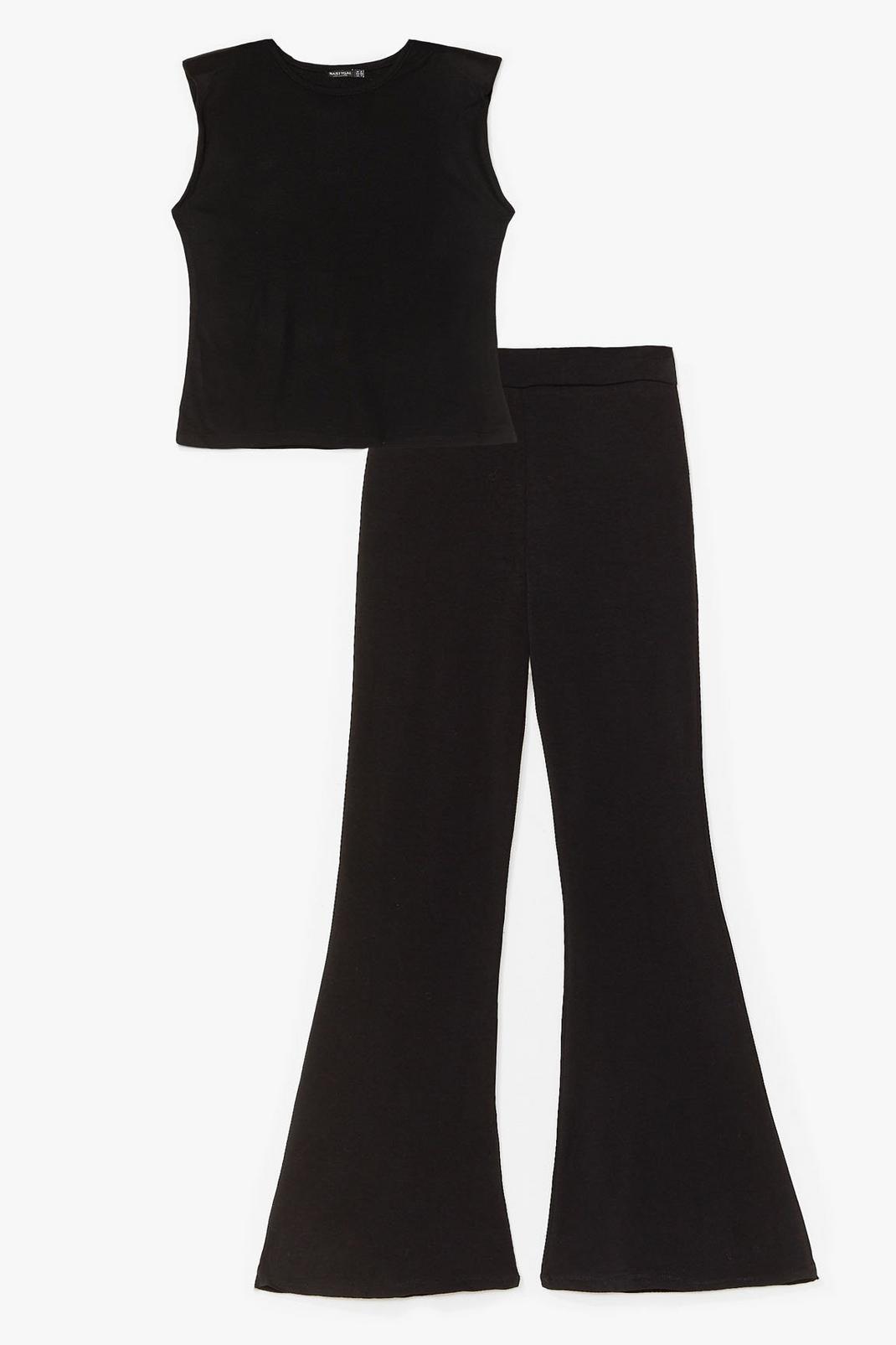 We Could Be Together Top and Flare Trousers Set image number 1
