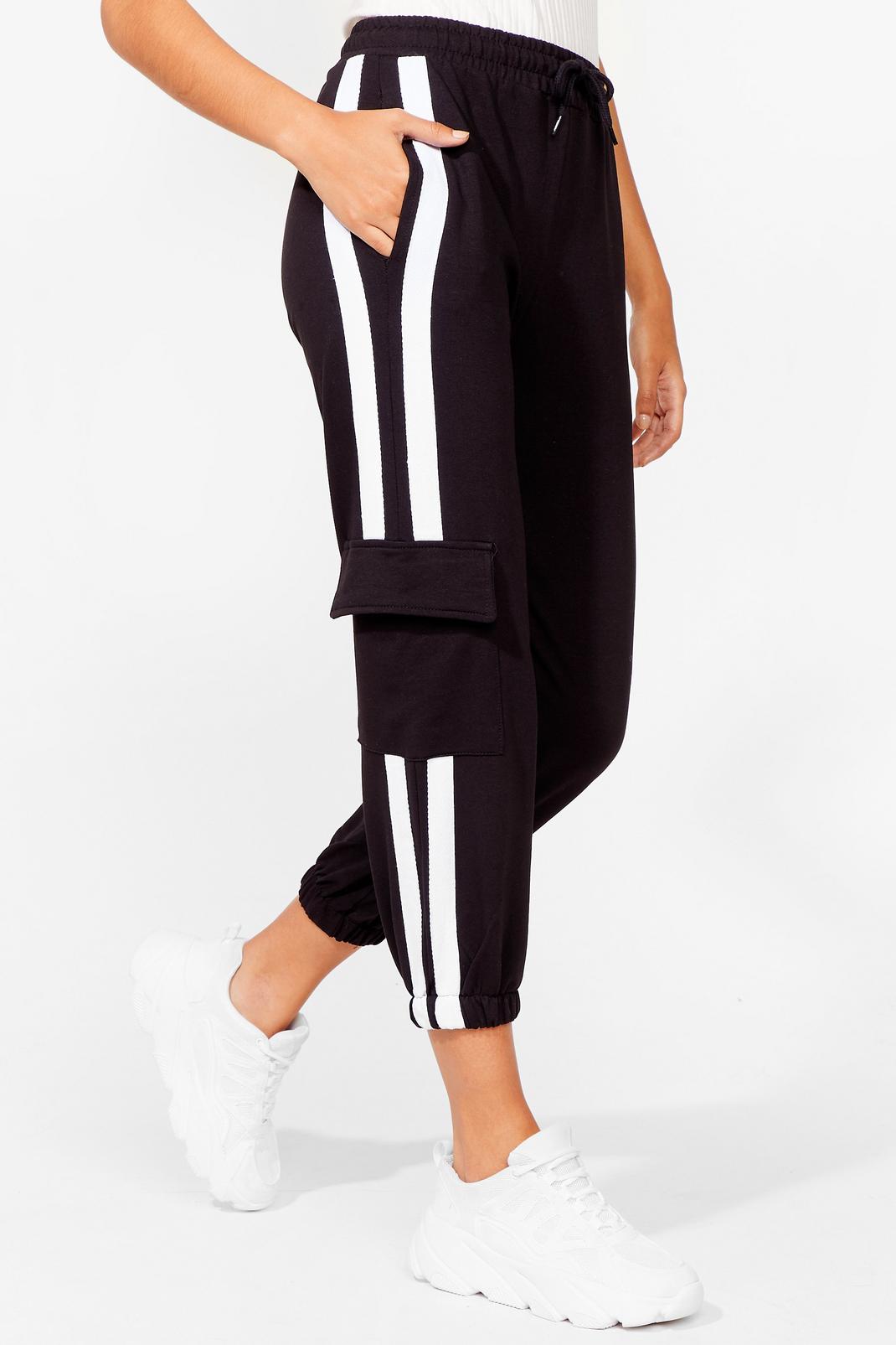 whistles side stripe jogger