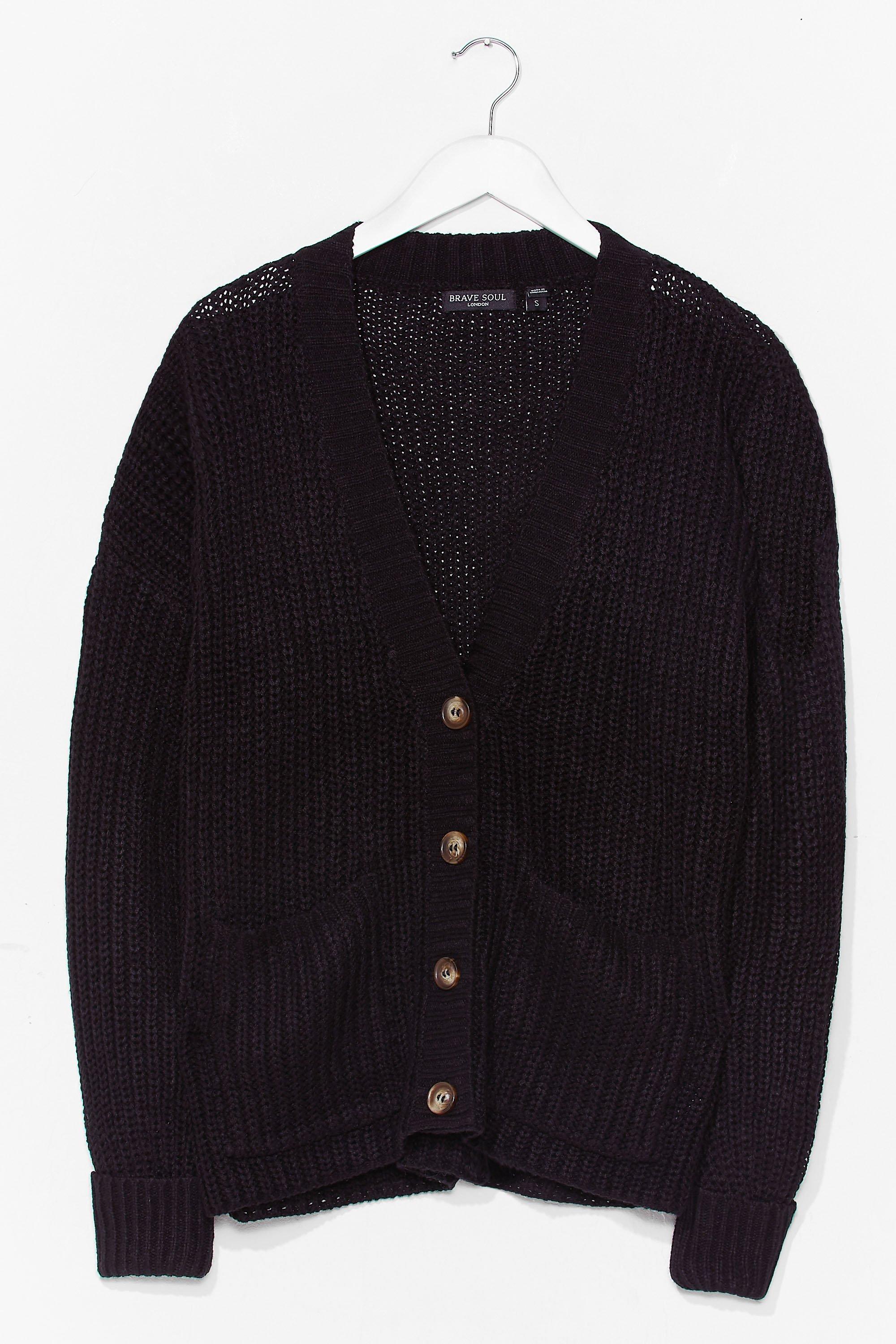 relaxed cardigan
