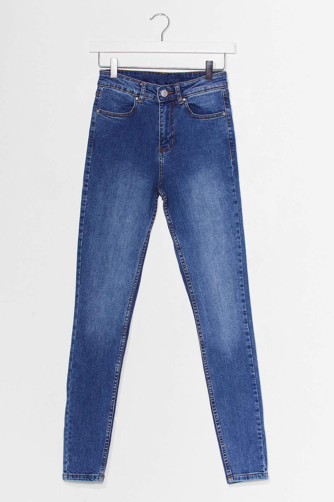 Hey Wash Out High-Waisted Skinny Jeans image number 1