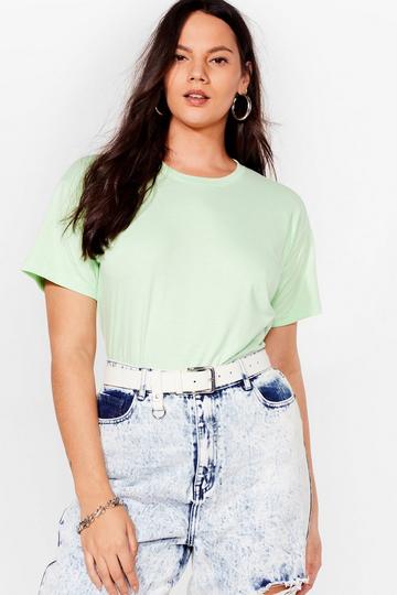 The Basic Facts Oversized Tee mint