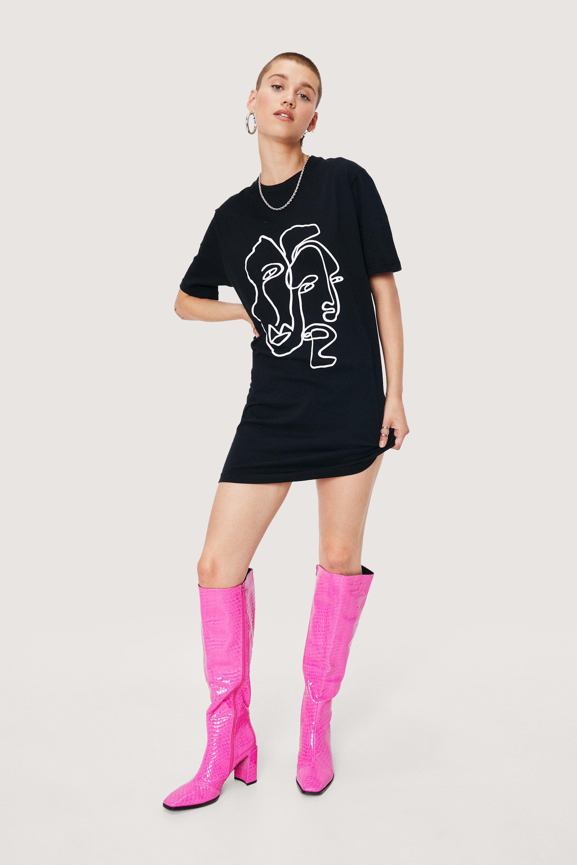 Nasty gal t shirt dress shop