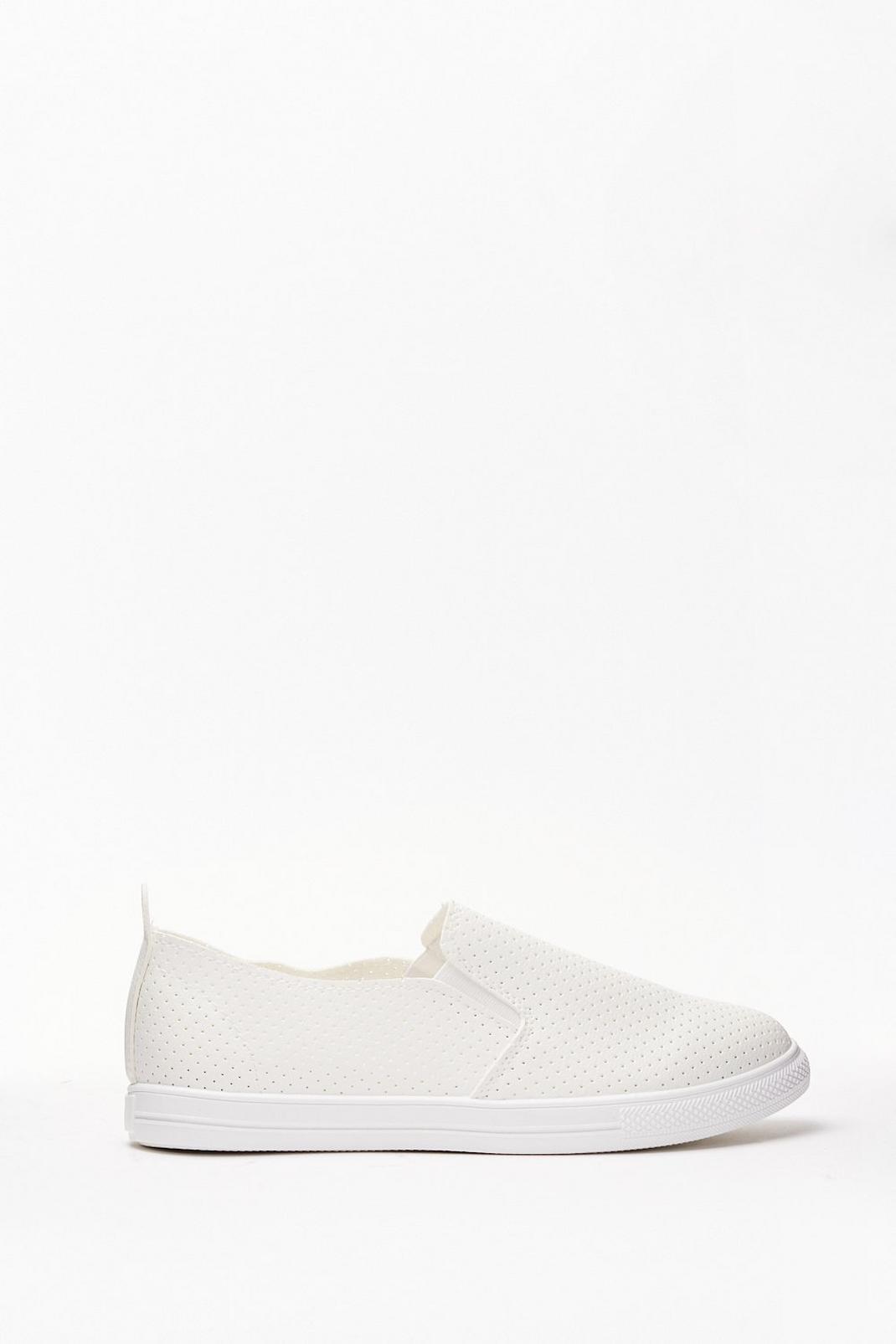Perforated Slip On Sneakers image number 1