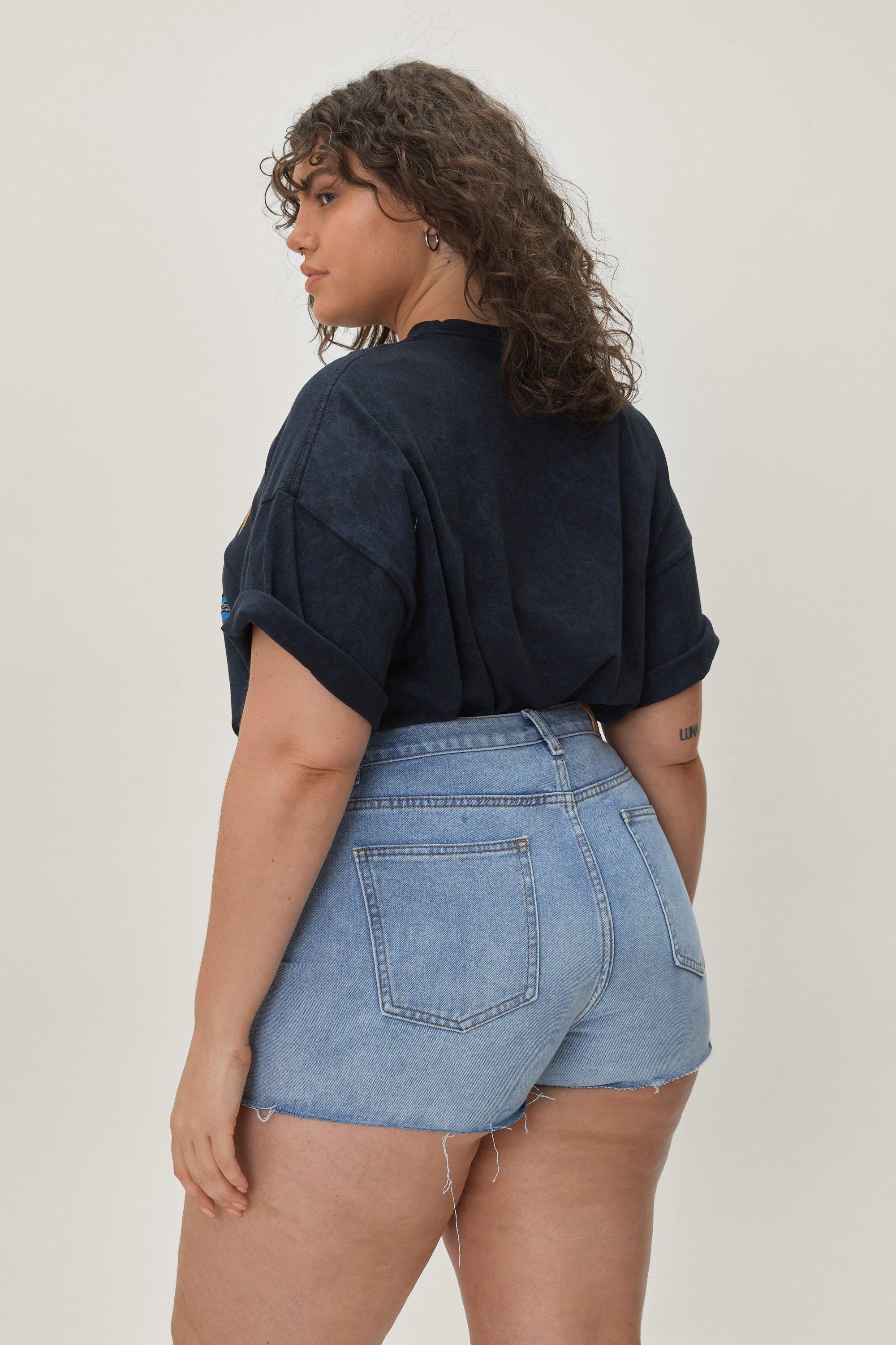 nasty gal mom shorts