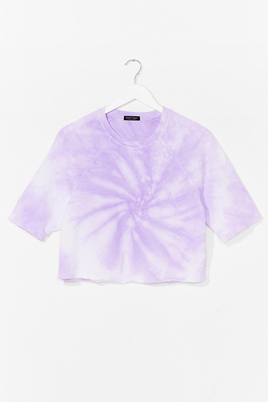 Be My Baby Tie Dye Cropped Tee image number 1