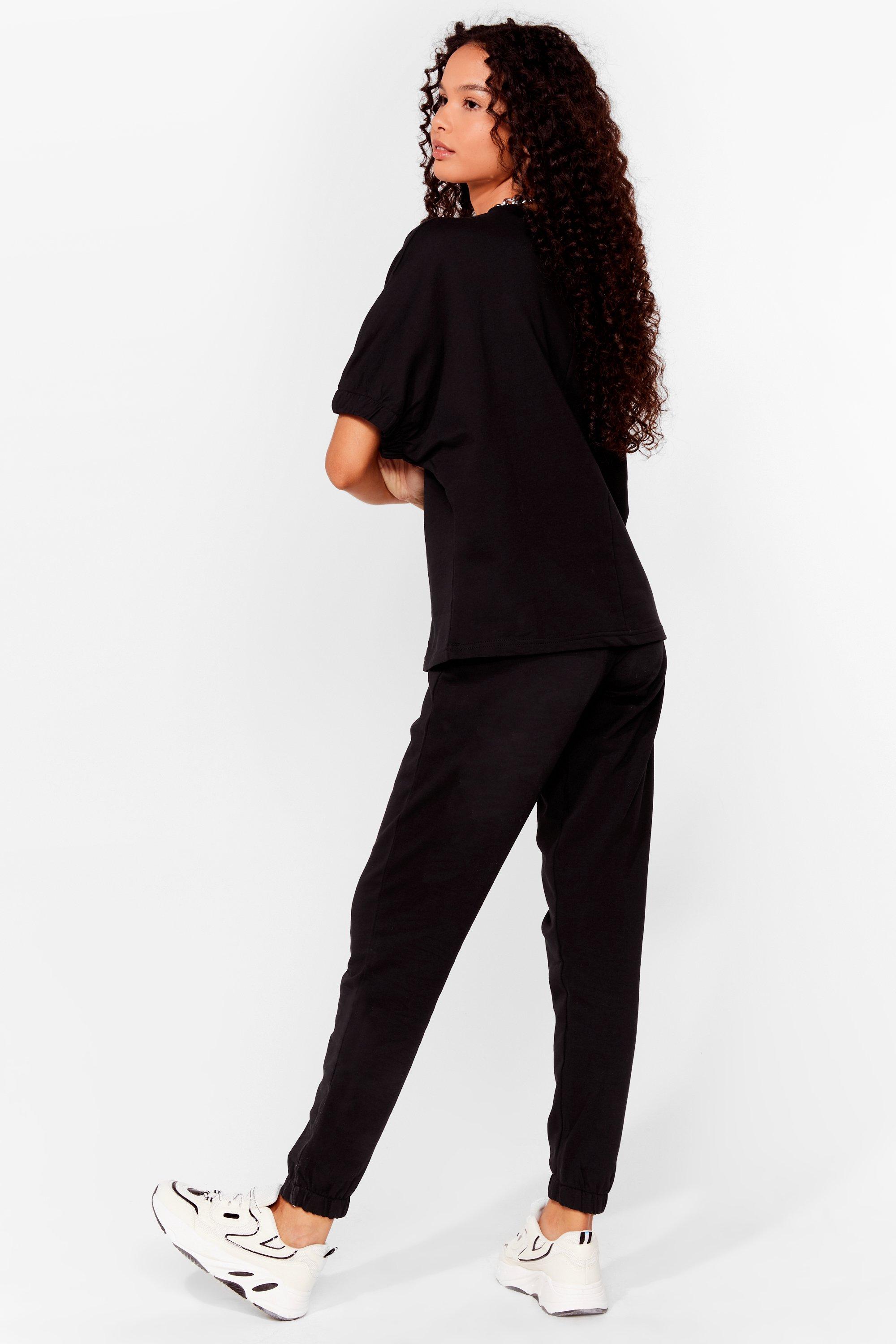 Tee and jogger set shop