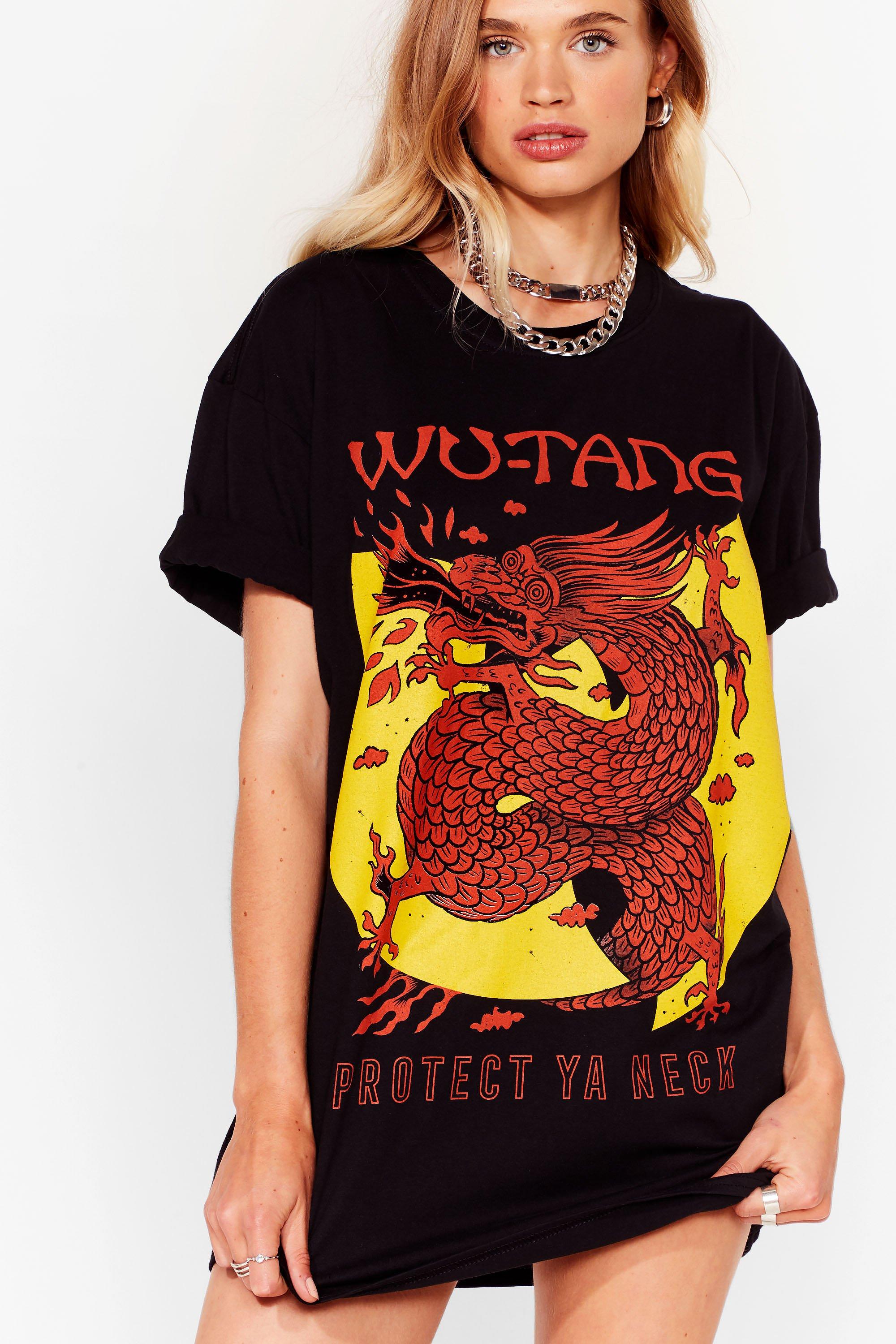 Wu tang t store shirt dress