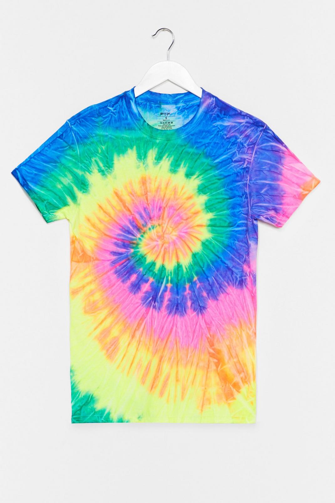 Good Vibes Tie Dye Relaxed Tee image number 1