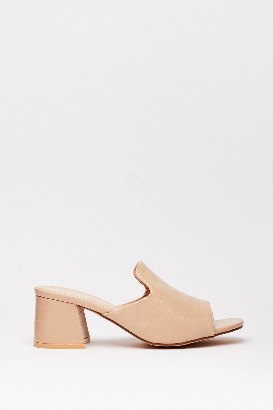 Too Mule for School Heeled Loafer Mules image number 1