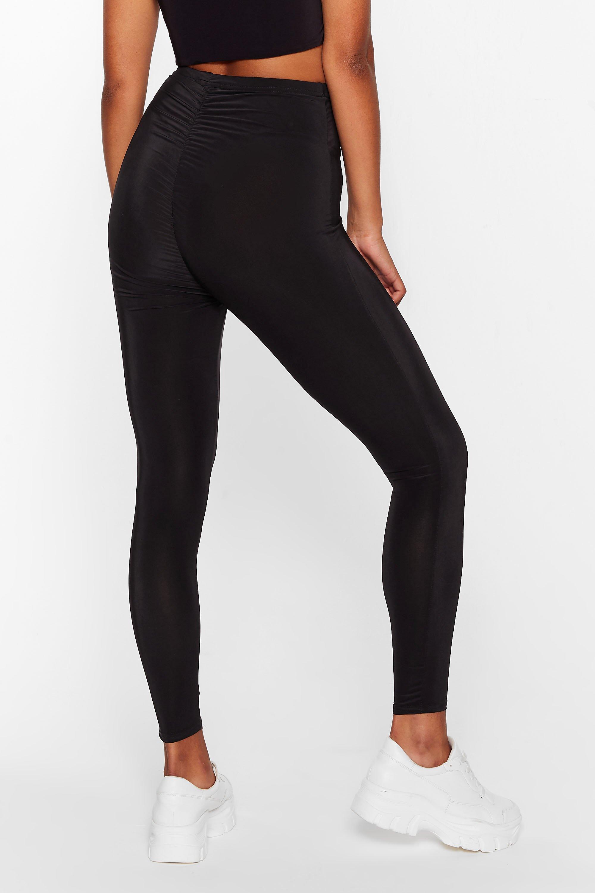ruched workout tops
