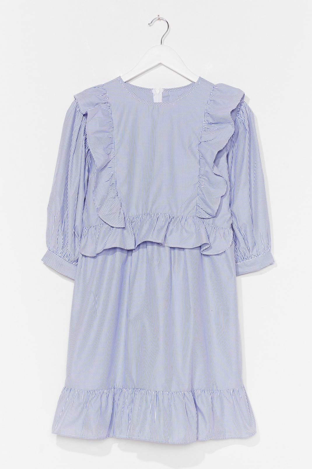 We're Frill Here Puff Sleeve Mini Dress image number 1