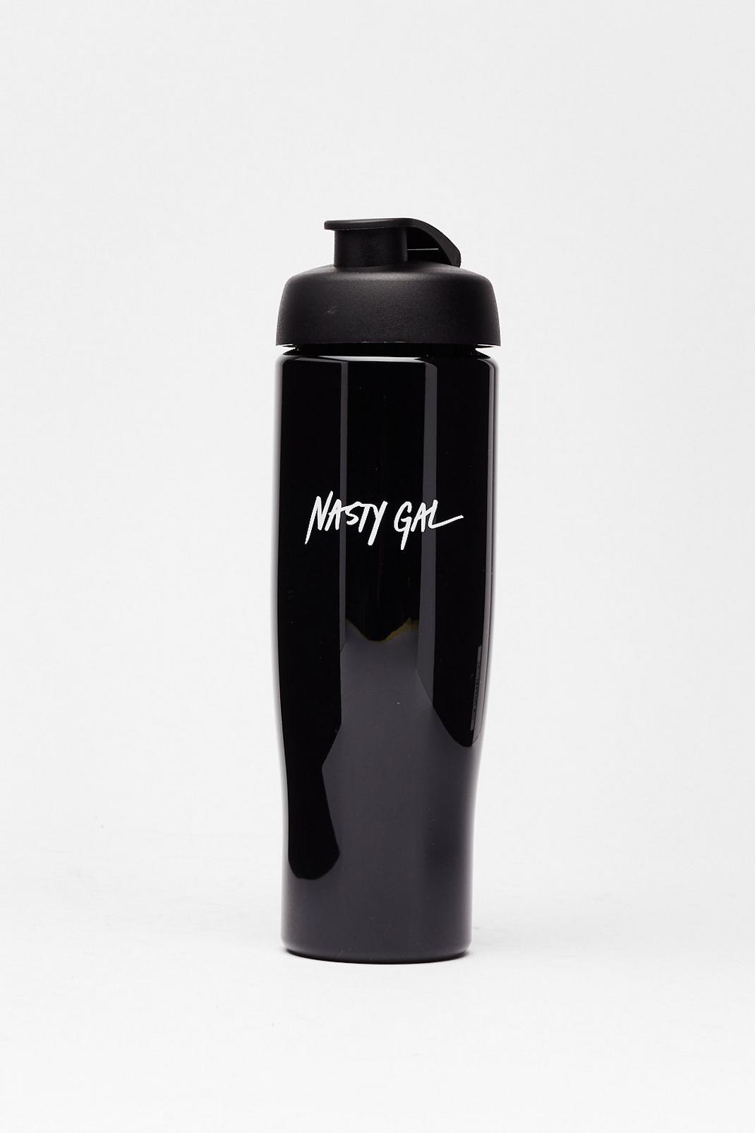 Black Don't Flip Nasty Gal Water Bottle image number 1