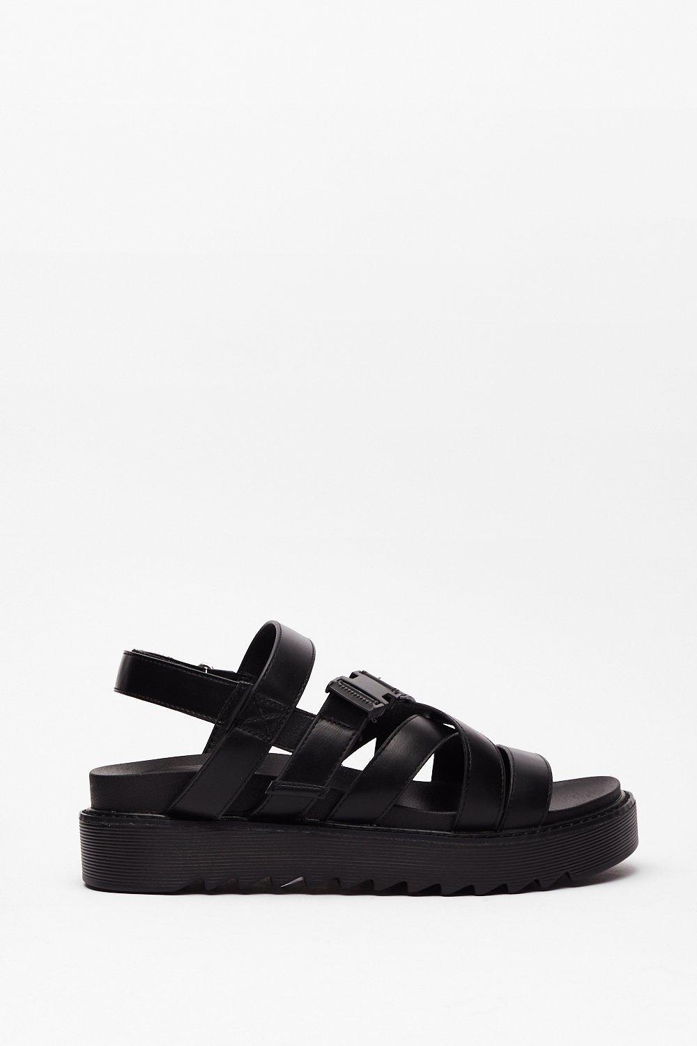 adidas buckle sandals