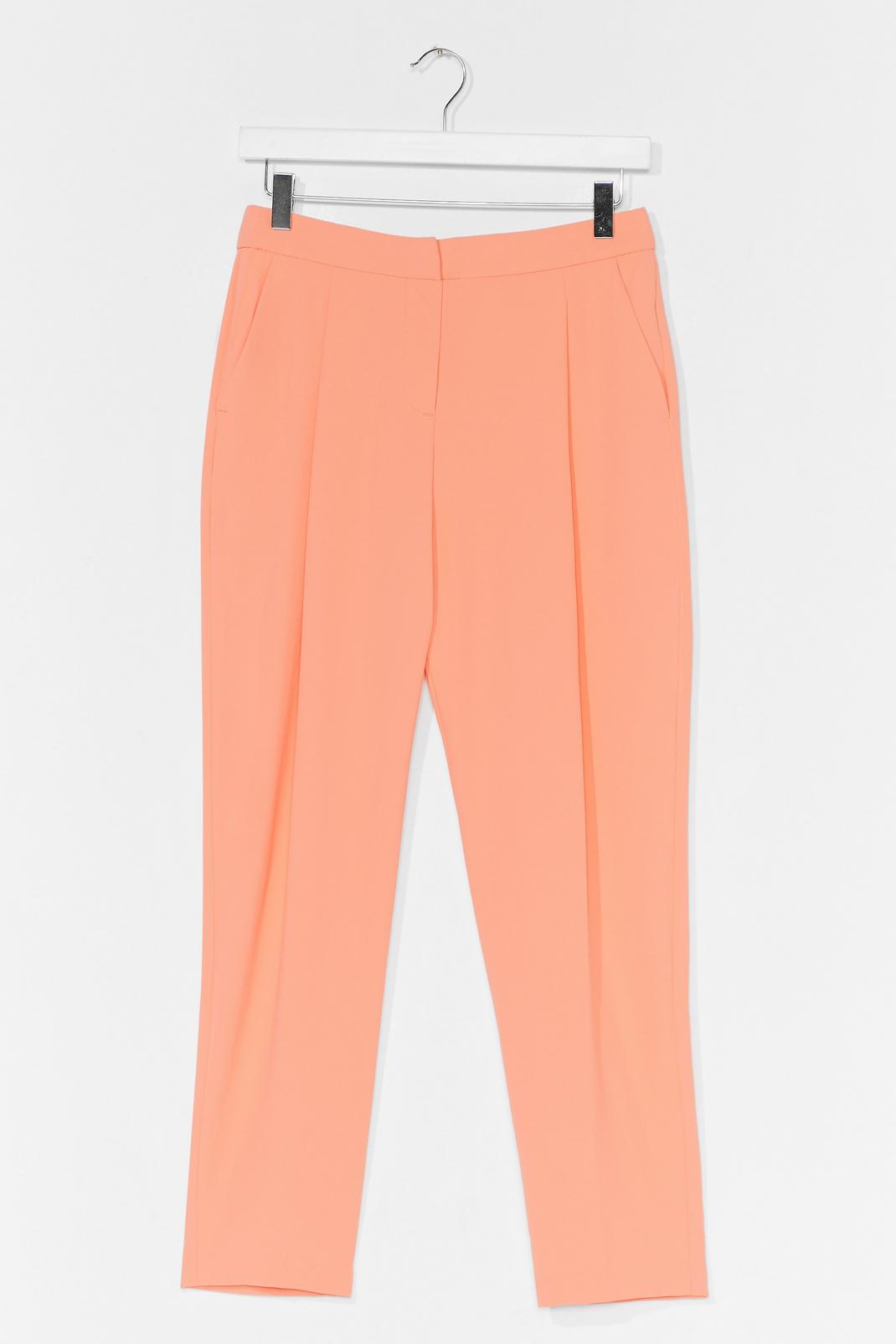 Apricot Suits You High-Waisted Tailored Trousers image number 1