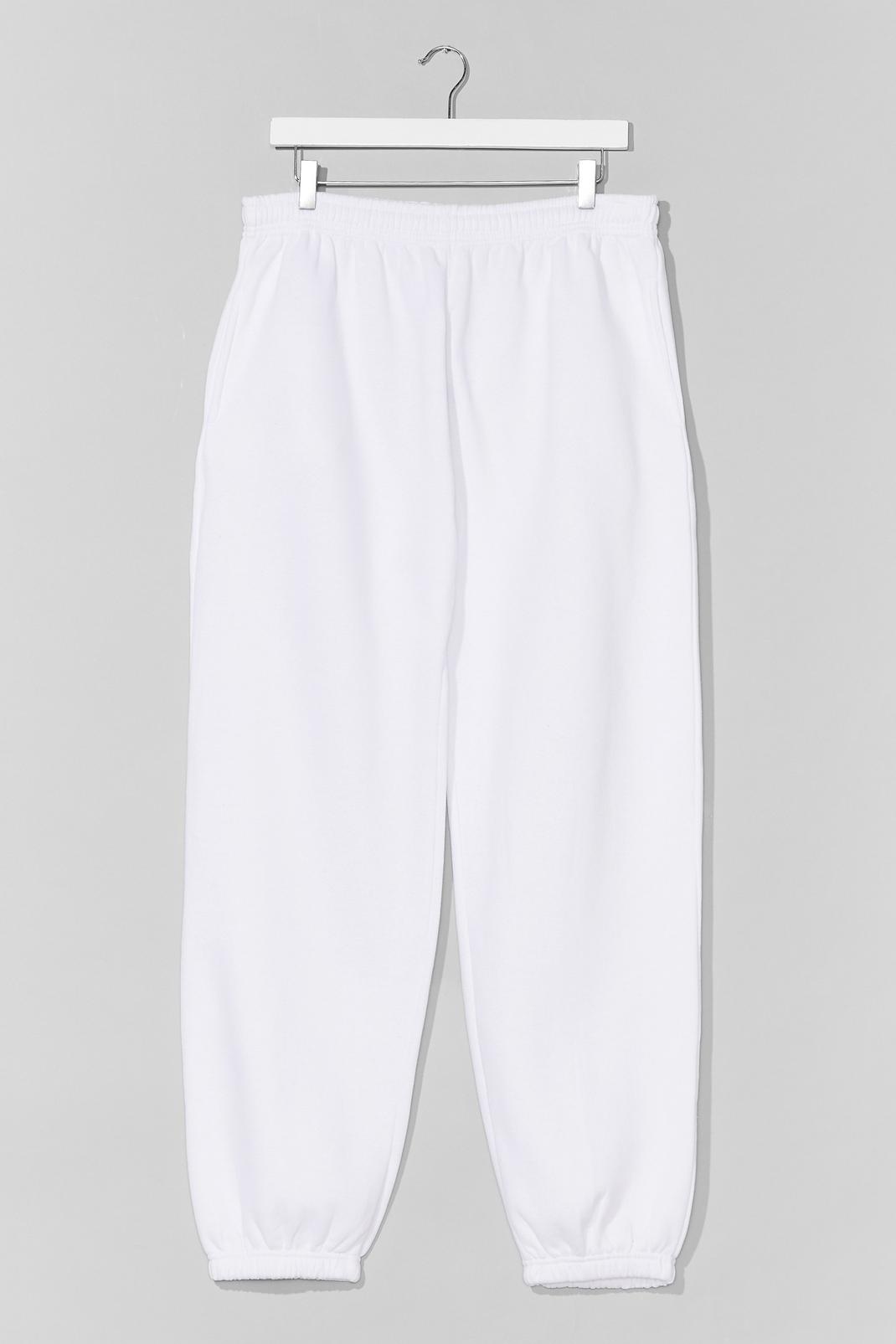 Casual Oversized Jersey Sweatpants image number 1