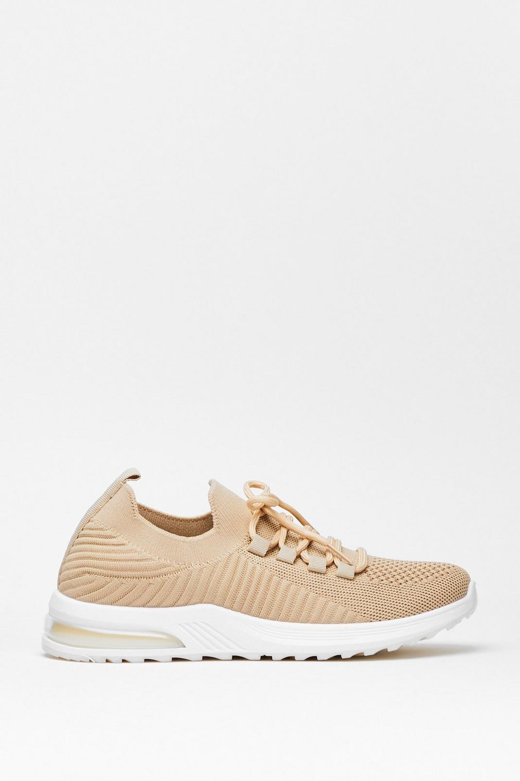 Run Knit Ribbed Sneakers image number 1