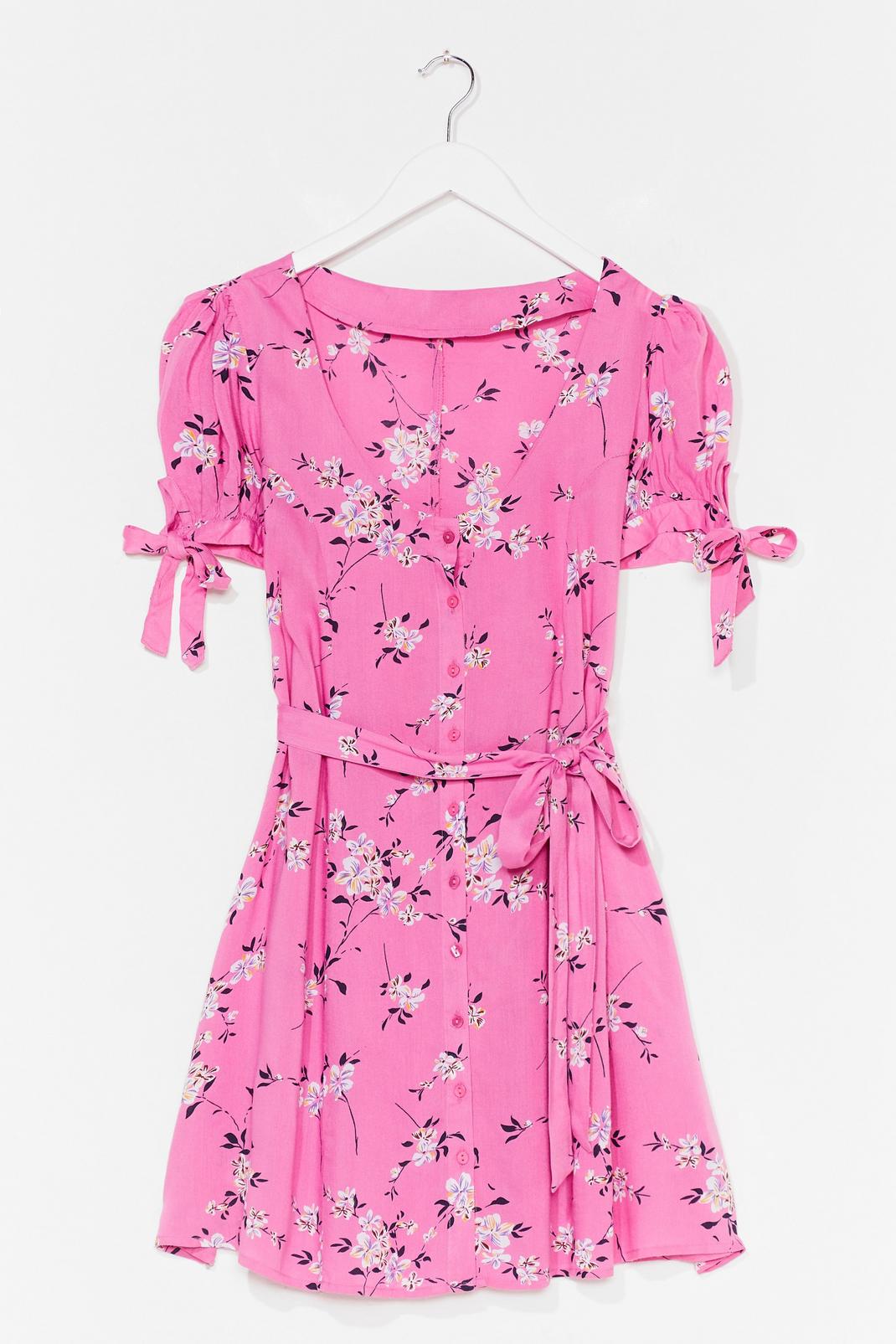 I Want It Petal Floral Mini Dress image number 1