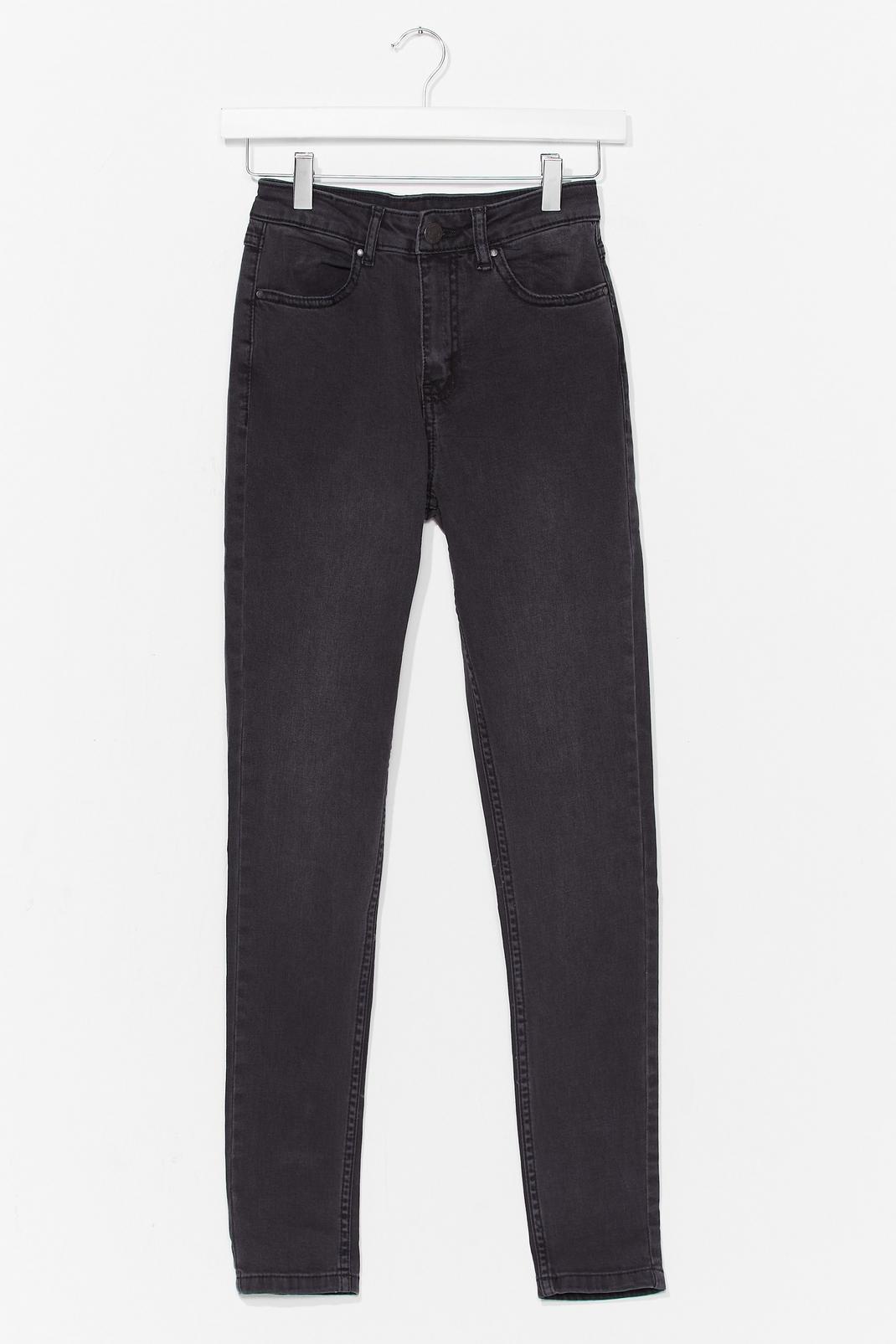 Set the Bar High-Waisted Skinny Jeans image number 1