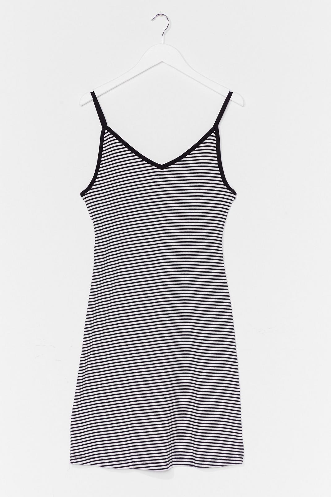 Do You Swing Striped Jersey Dress image number 1