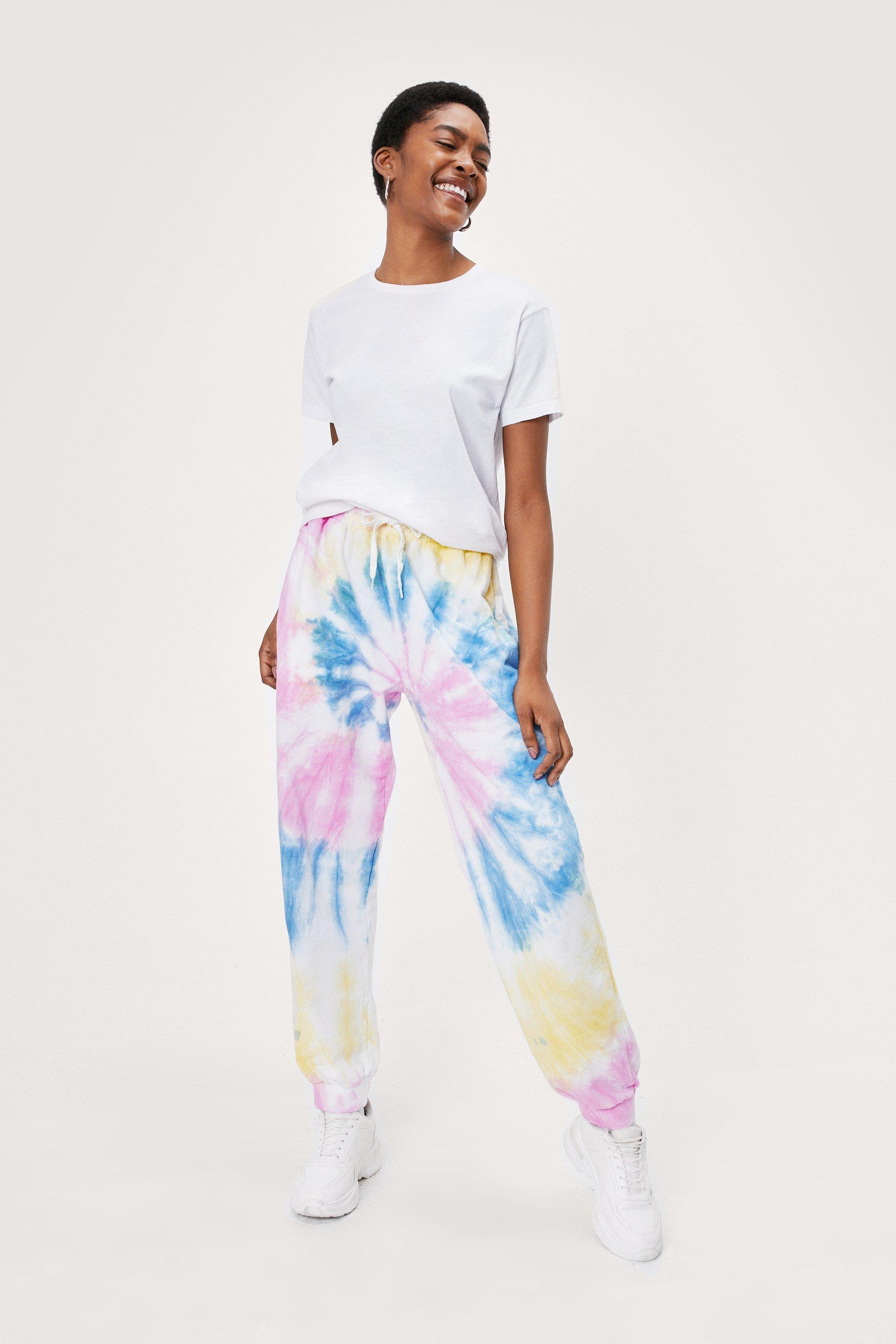 tie dye tracksuit pants