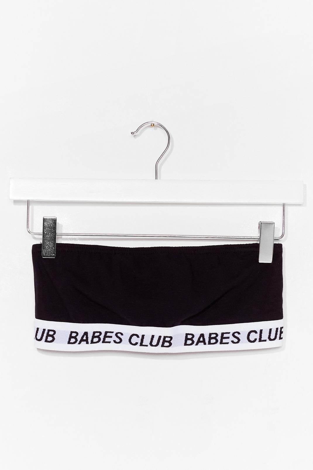 Bandeau à slogan Babes Club image number 1